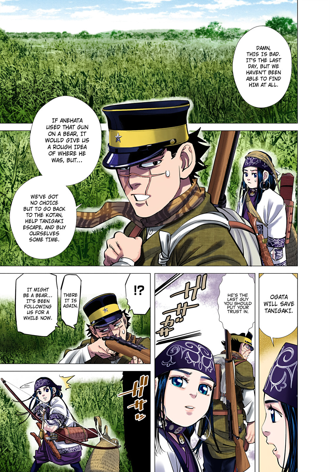 Golden Kamuy (Colored) Chapter 111 page 17 - 