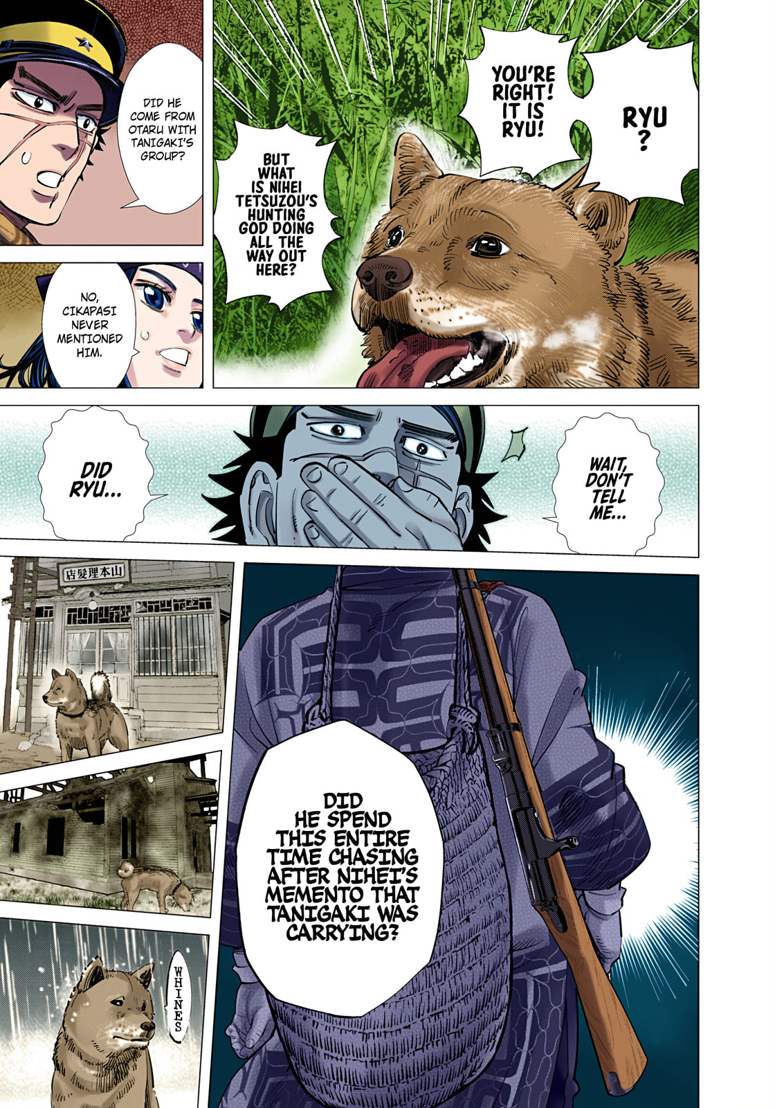 Golden Kamuy (Colored) Chapter 111 page 19 - 