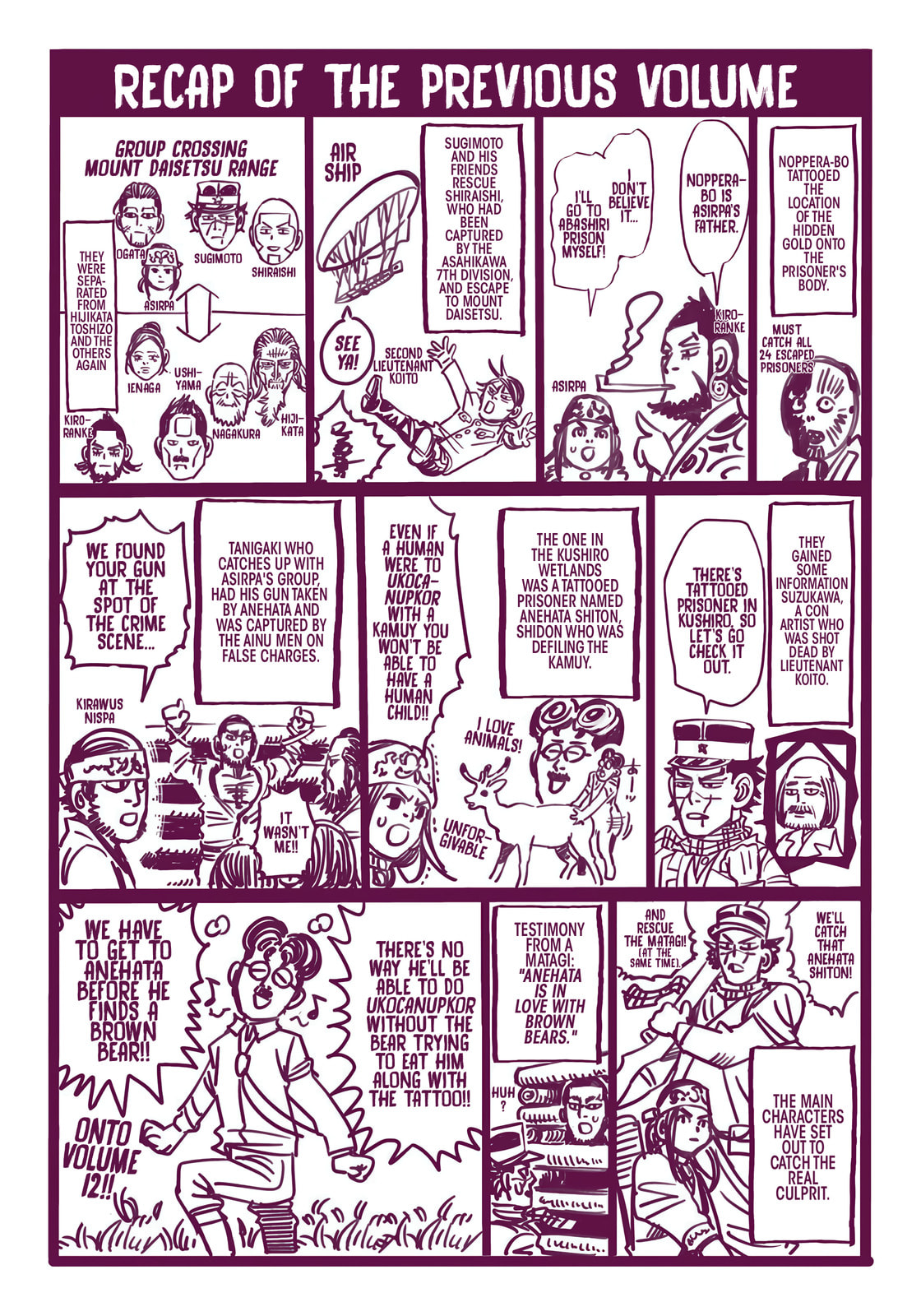 Golden Kamuy (Colored) Chapter 111 page 4 - 