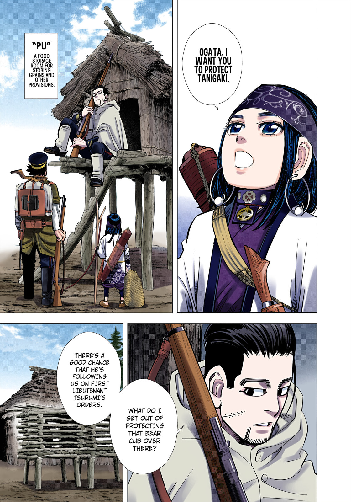Golden Kamuy (Colored) Chapter 111 page 6 - 