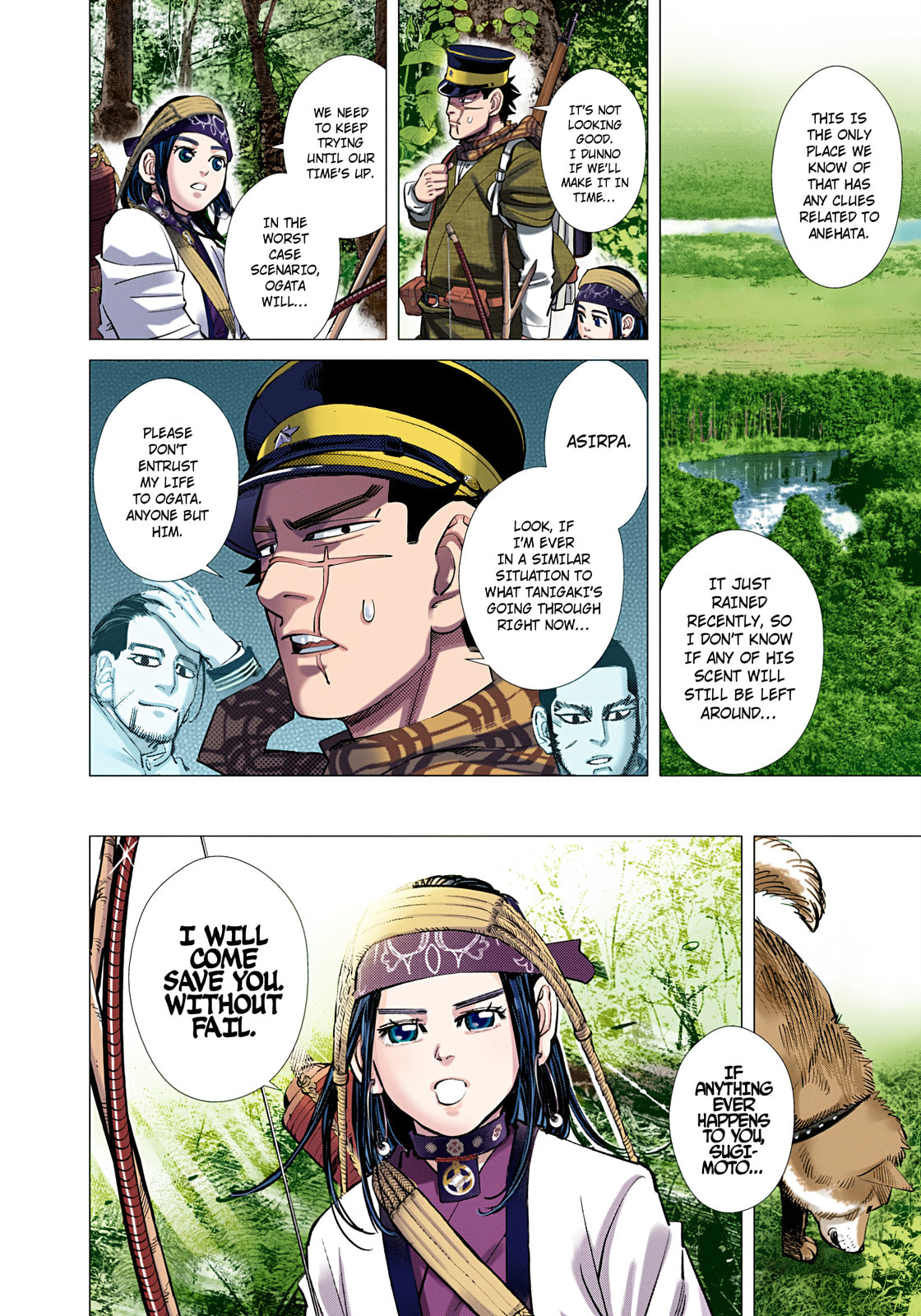 Golden Kamuy (Colored) Chapter 112 page 2 - 