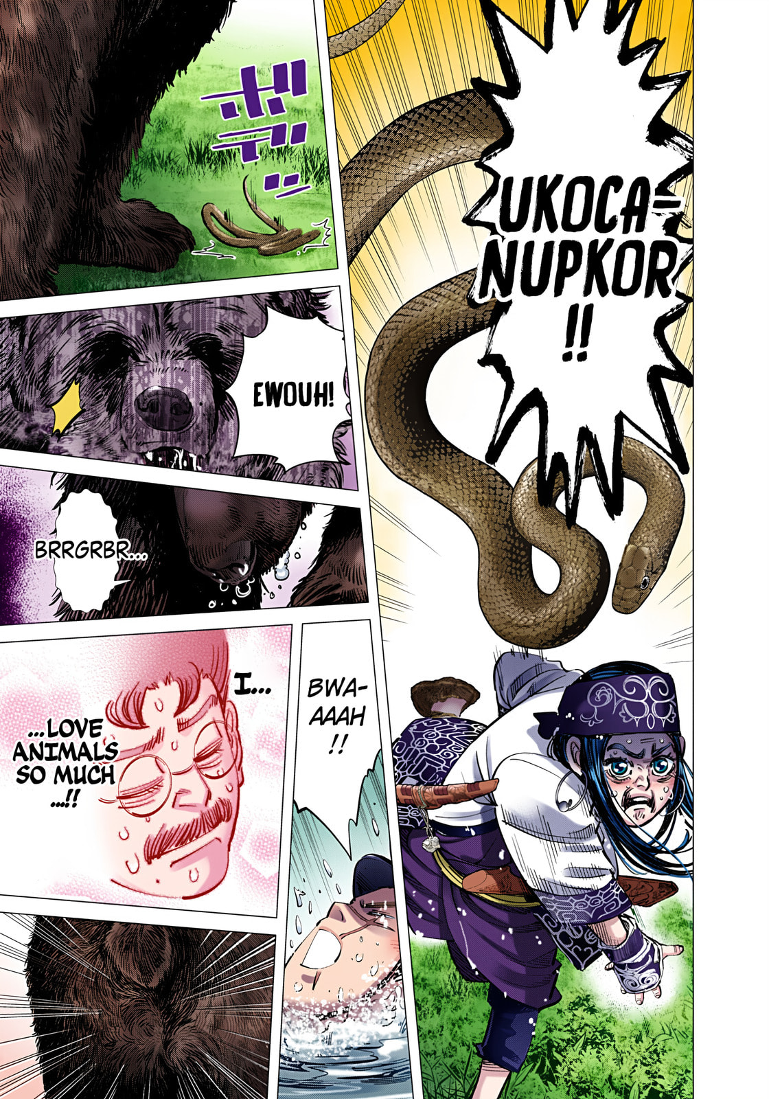 Golden Kamuy (Colored) Chapter 112 page 17 - 