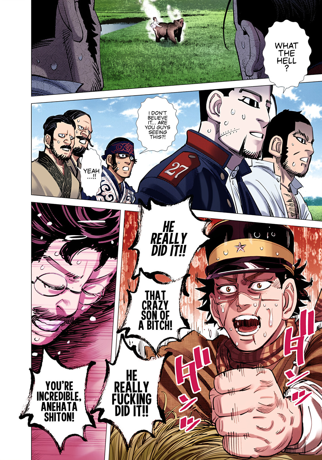 Golden Kamuy (Colored) Chapter 112 page 19 - 