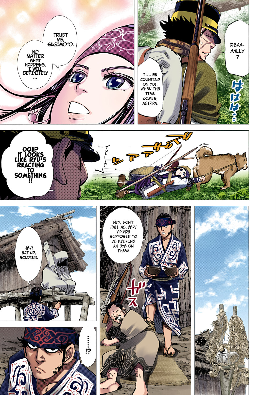 Golden Kamuy (Colored) Chapter 112 page 3 - 