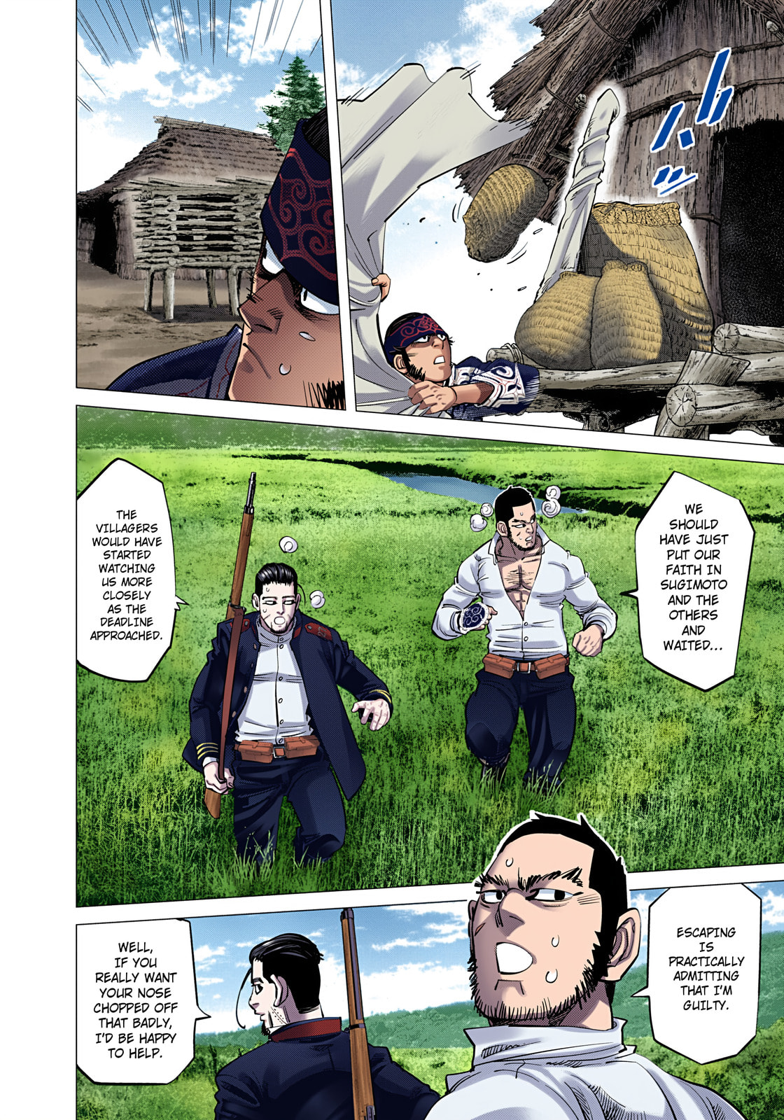 Golden Kamuy (Colored) Chapter 112 page 4 - 
