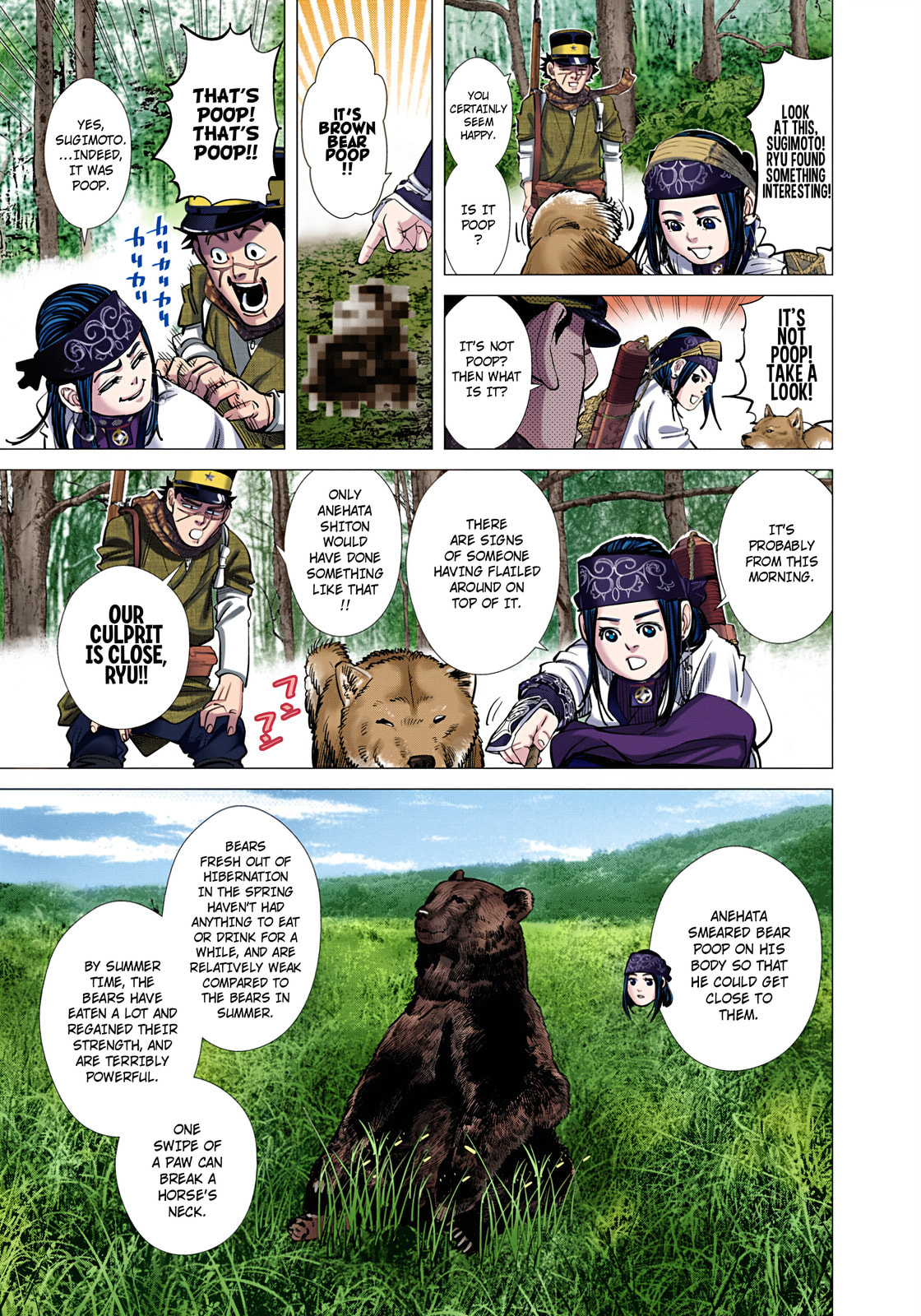 Golden Kamuy (Colored) Chapter 112 page 5 - 
