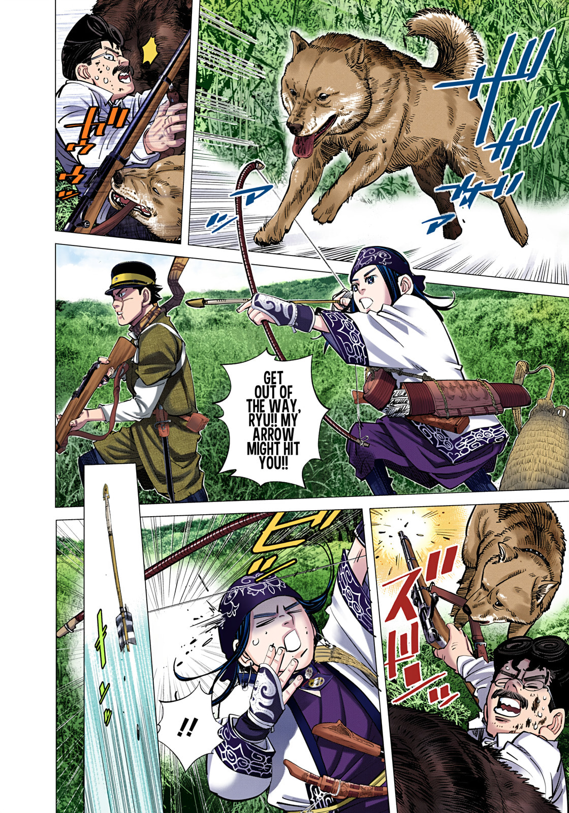 Golden Kamuy (Colored) Chapter 112 page 10 - 