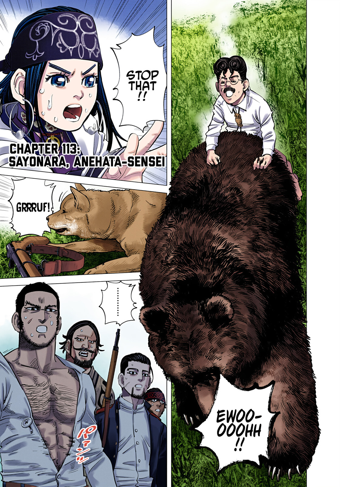 Golden Kamuy (Colored) Chapter 113 page 1 - 