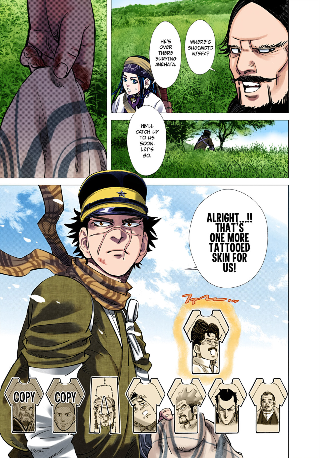Golden Kamuy (Colored) Chapter 113 page 11 - 