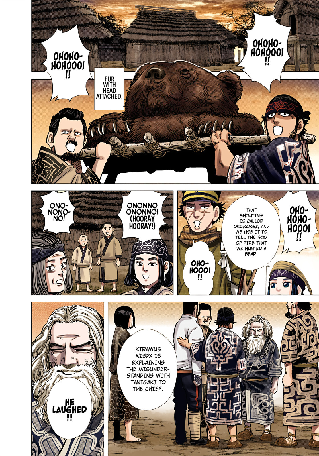 Golden Kamuy (Colored) Chapter 113 page 12 - 