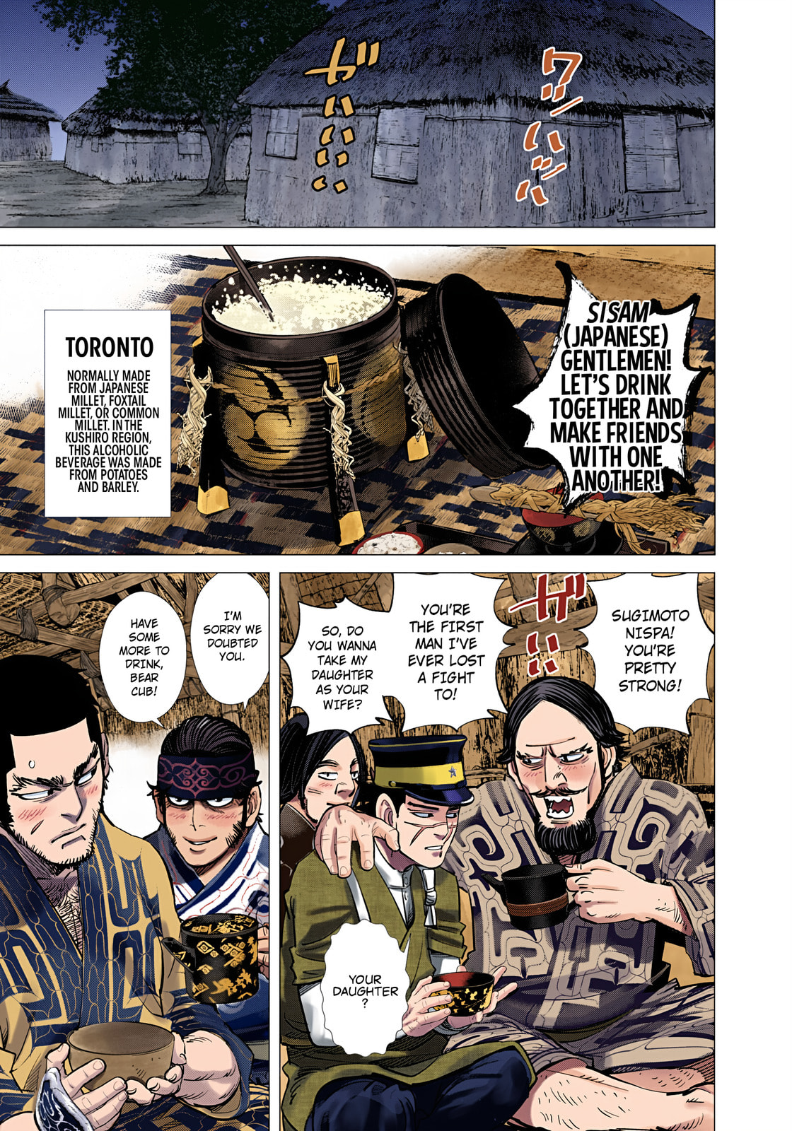 Golden Kamuy (Colored) Chapter 113 page 15 - 