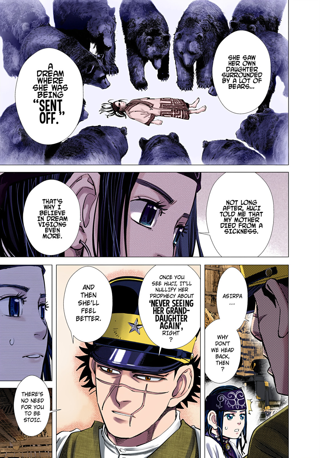 Golden Kamuy (Colored) Chapter 113 page 19 - 