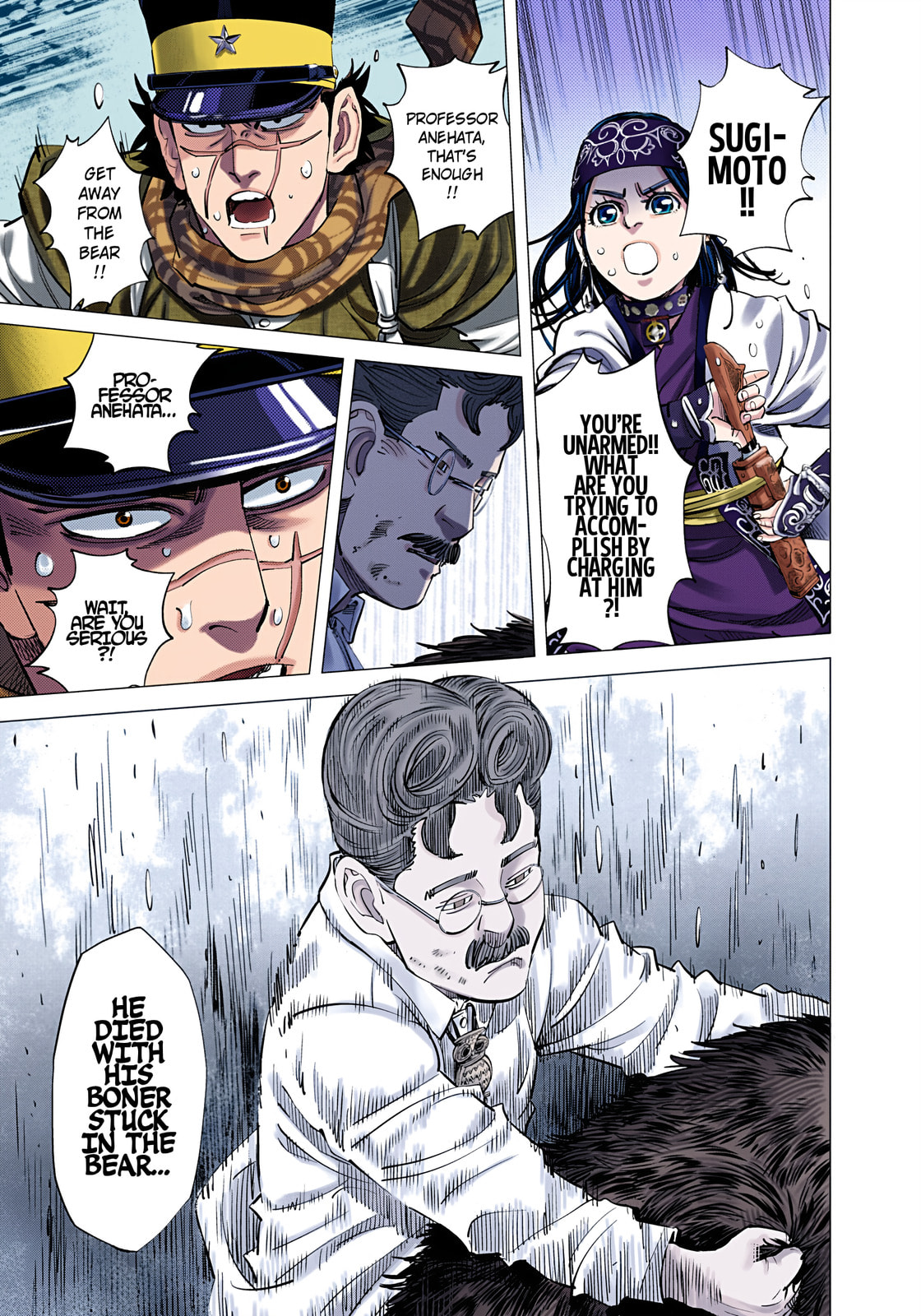 Golden Kamuy (Colored) Chapter 113 page 3 - 
