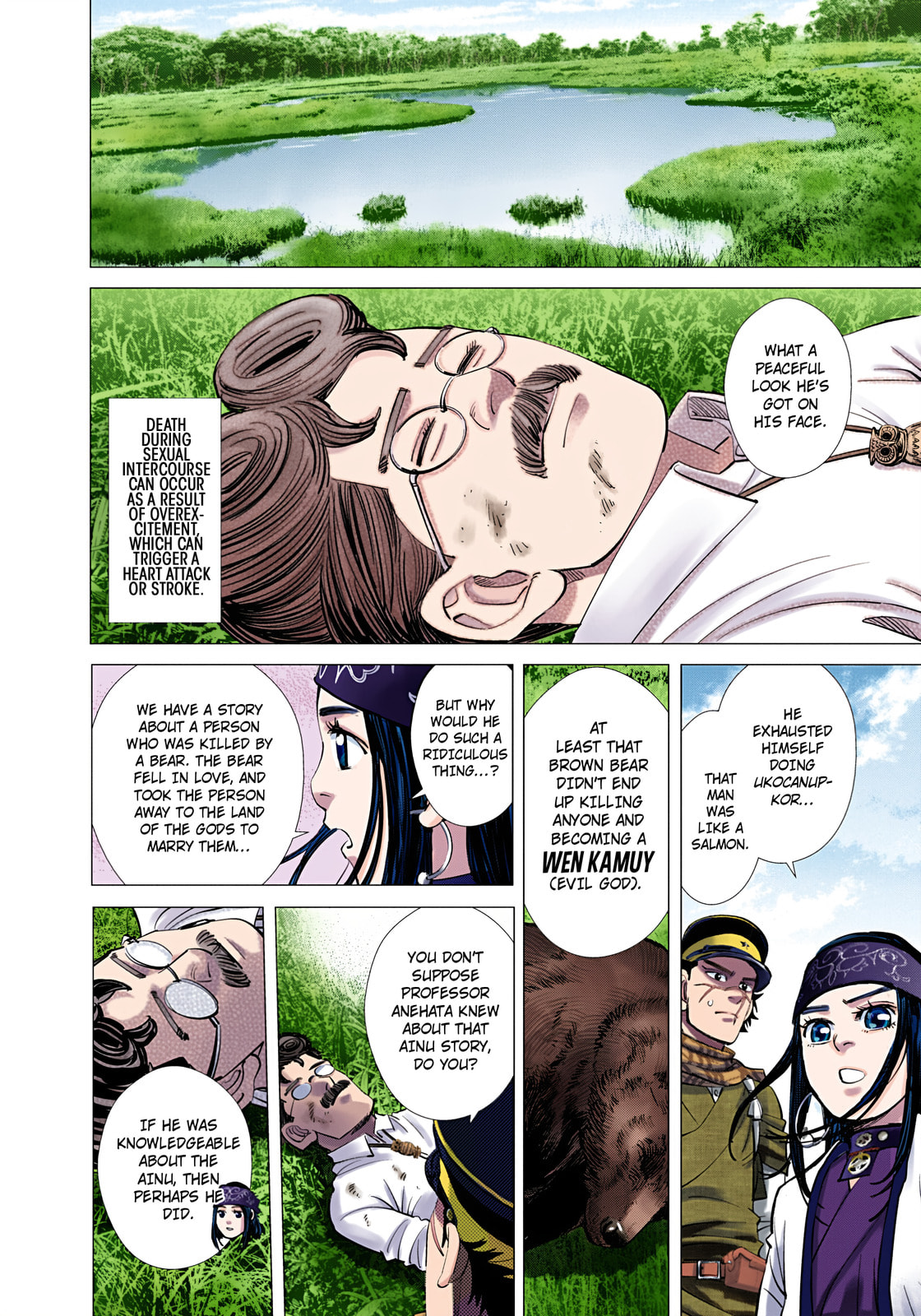 Golden Kamuy (Colored) Chapter 113 page 8 - 