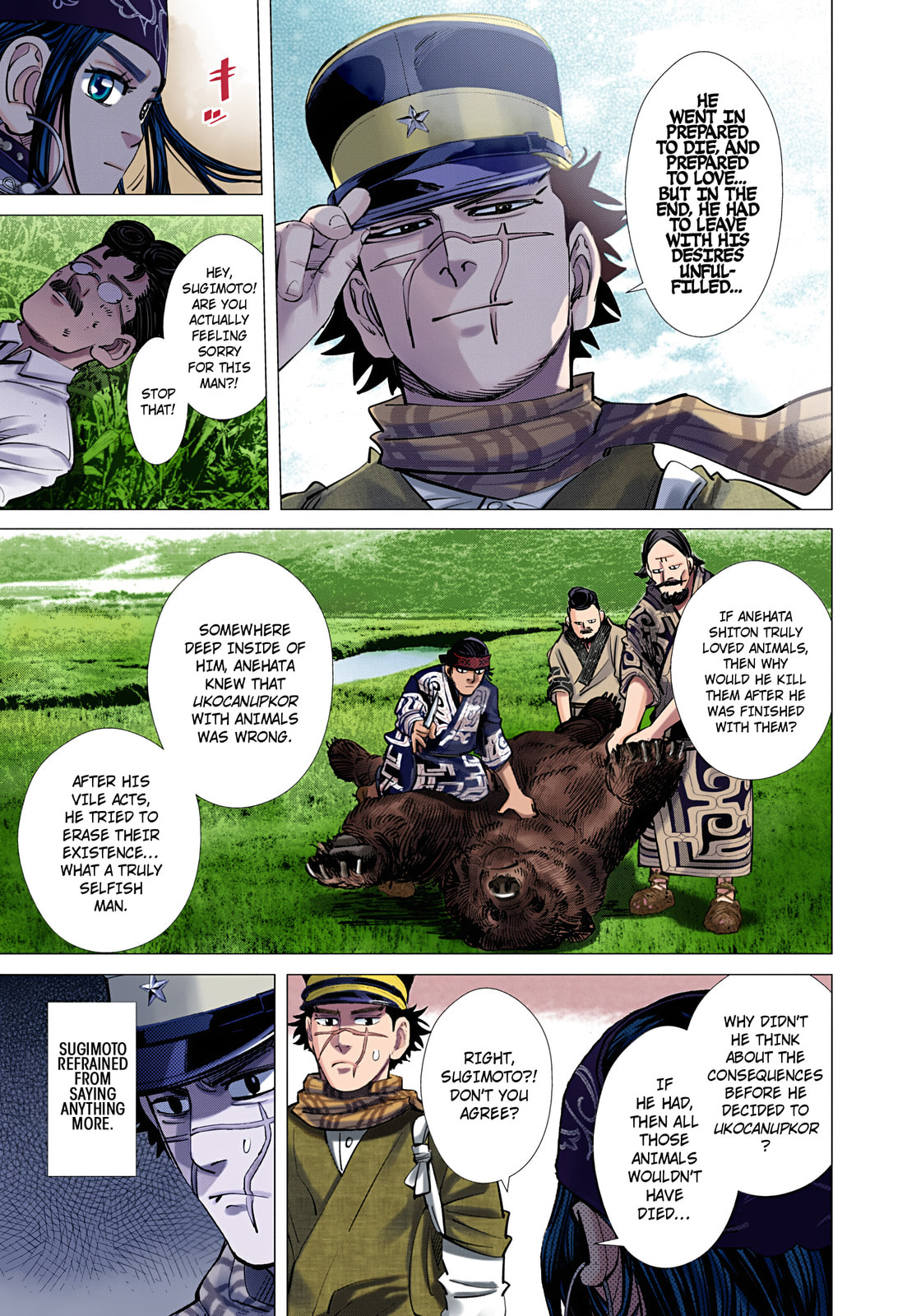 Golden Kamuy (Colored) Chapter 113 page 9 - 