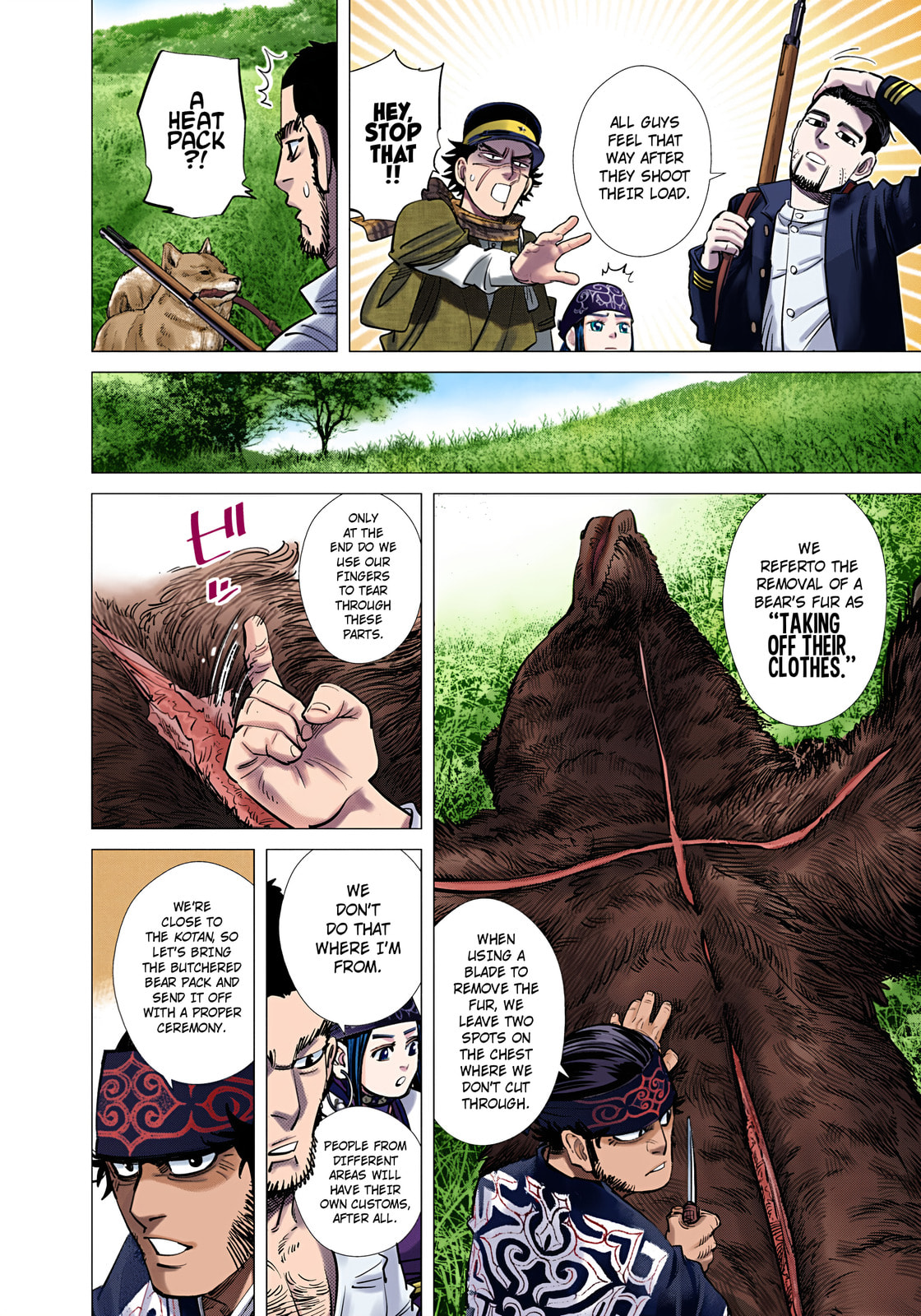 Golden Kamuy (Colored) Chapter 113 page 10 - 