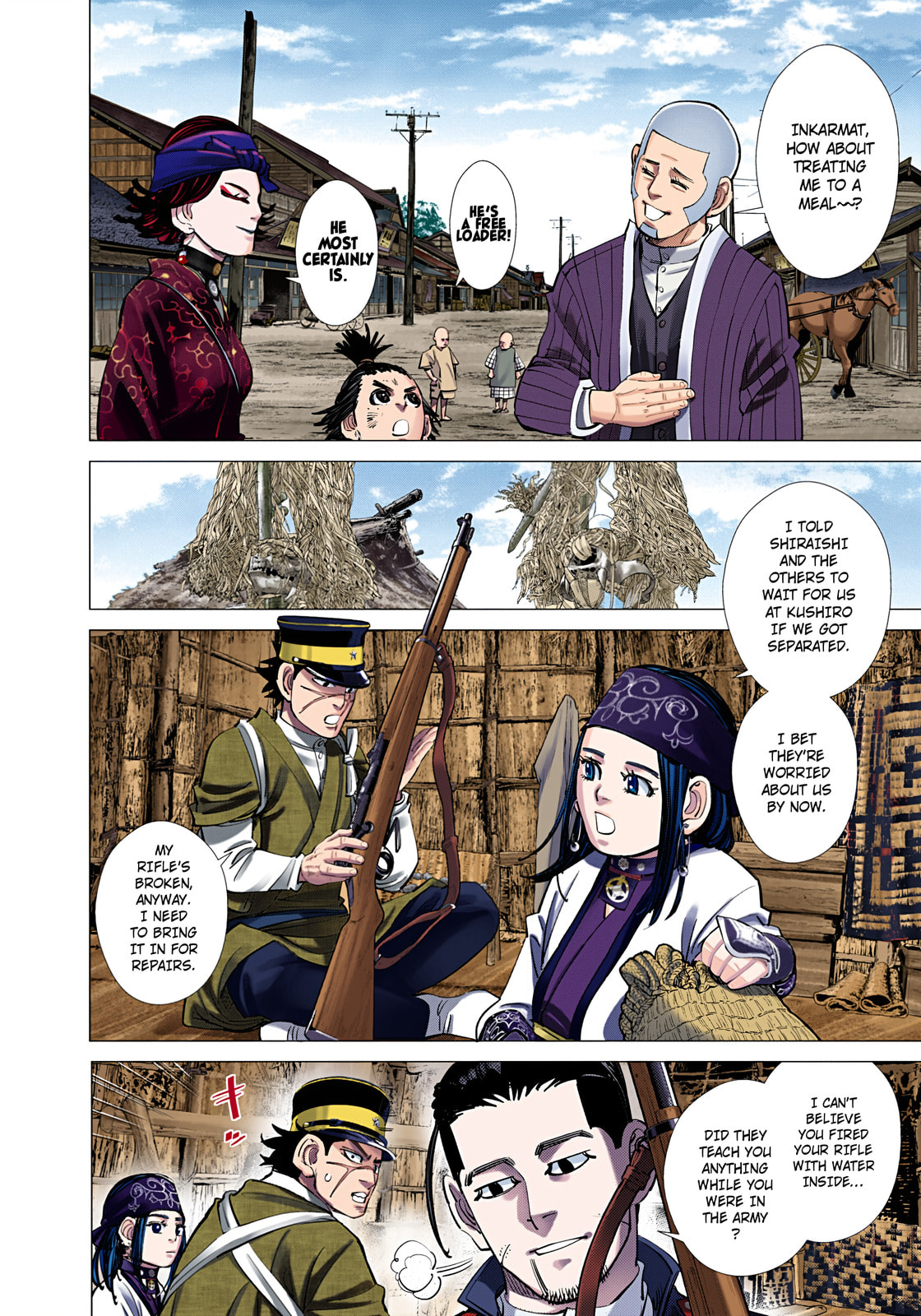 Golden Kamuy (Colored) Chapter 114 page 2 - 