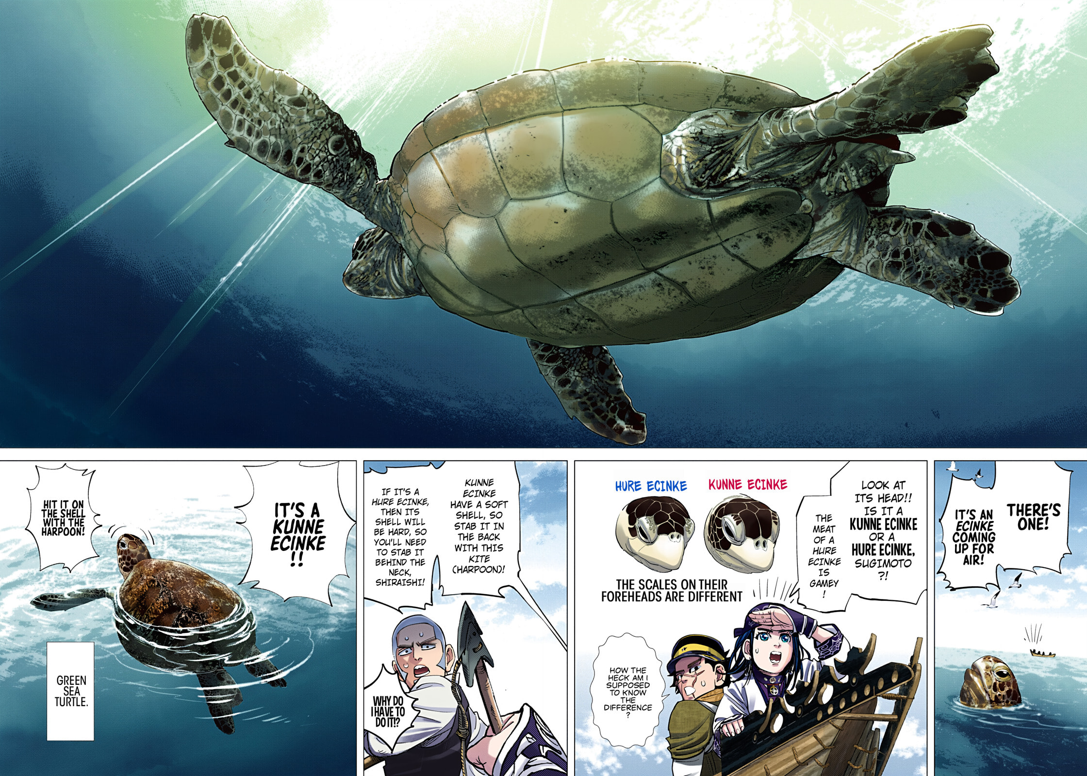 Golden Kamuy (Colored) Chapter 114 page 11 - 