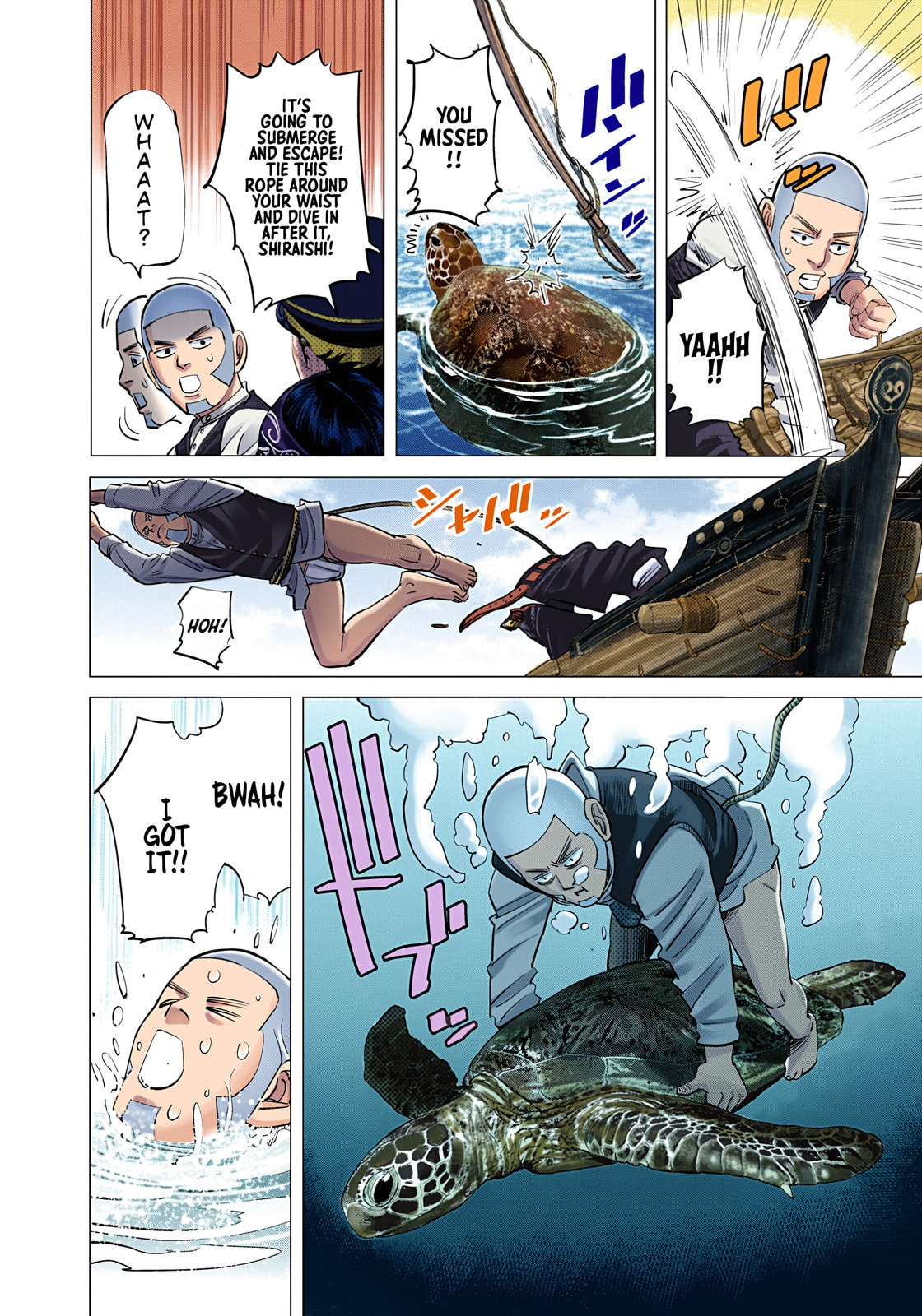 Golden Kamuy (Colored) Chapter 114 page 12 - 