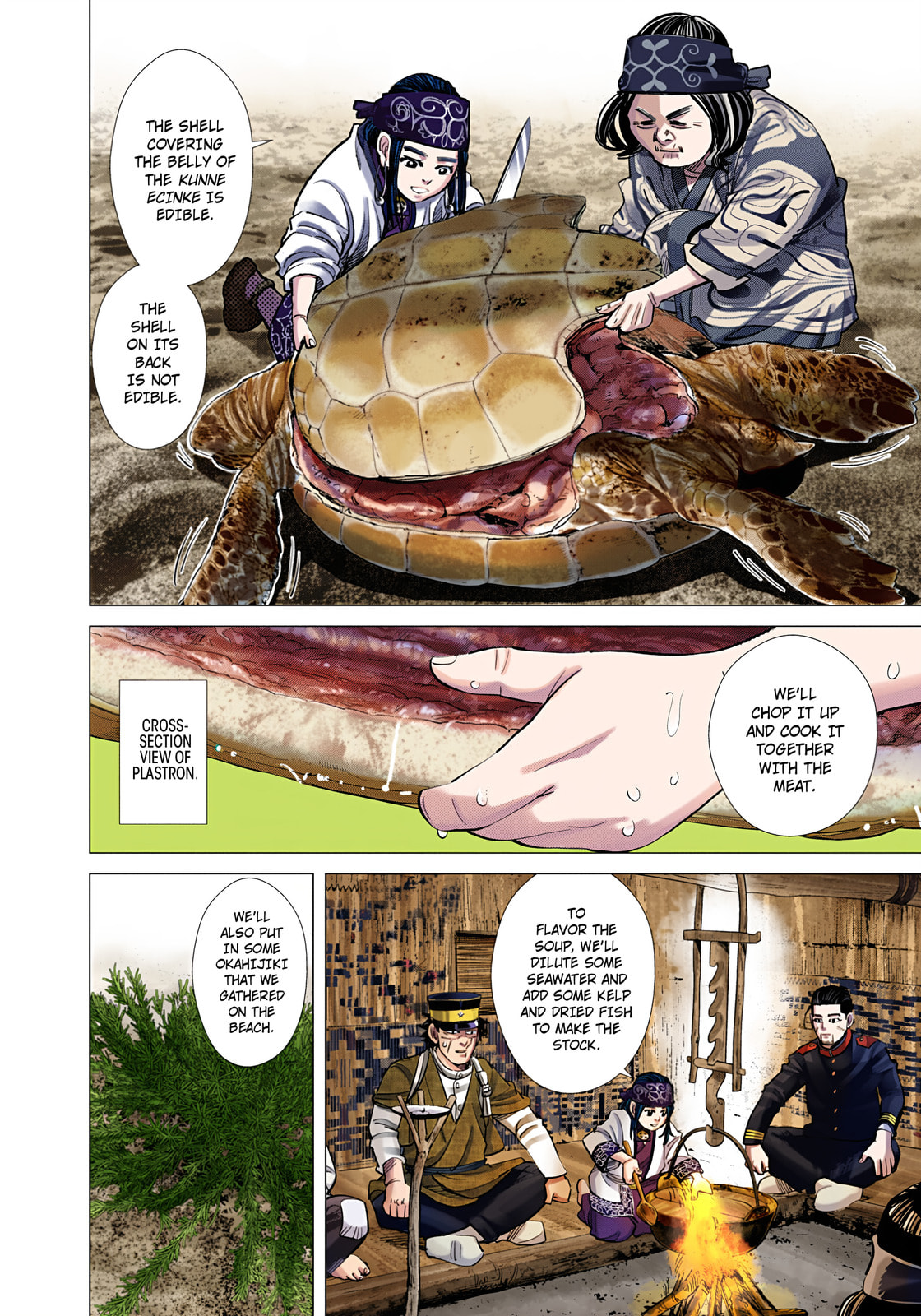 Golden Kamuy (Colored) Chapter 114 page 14 - 