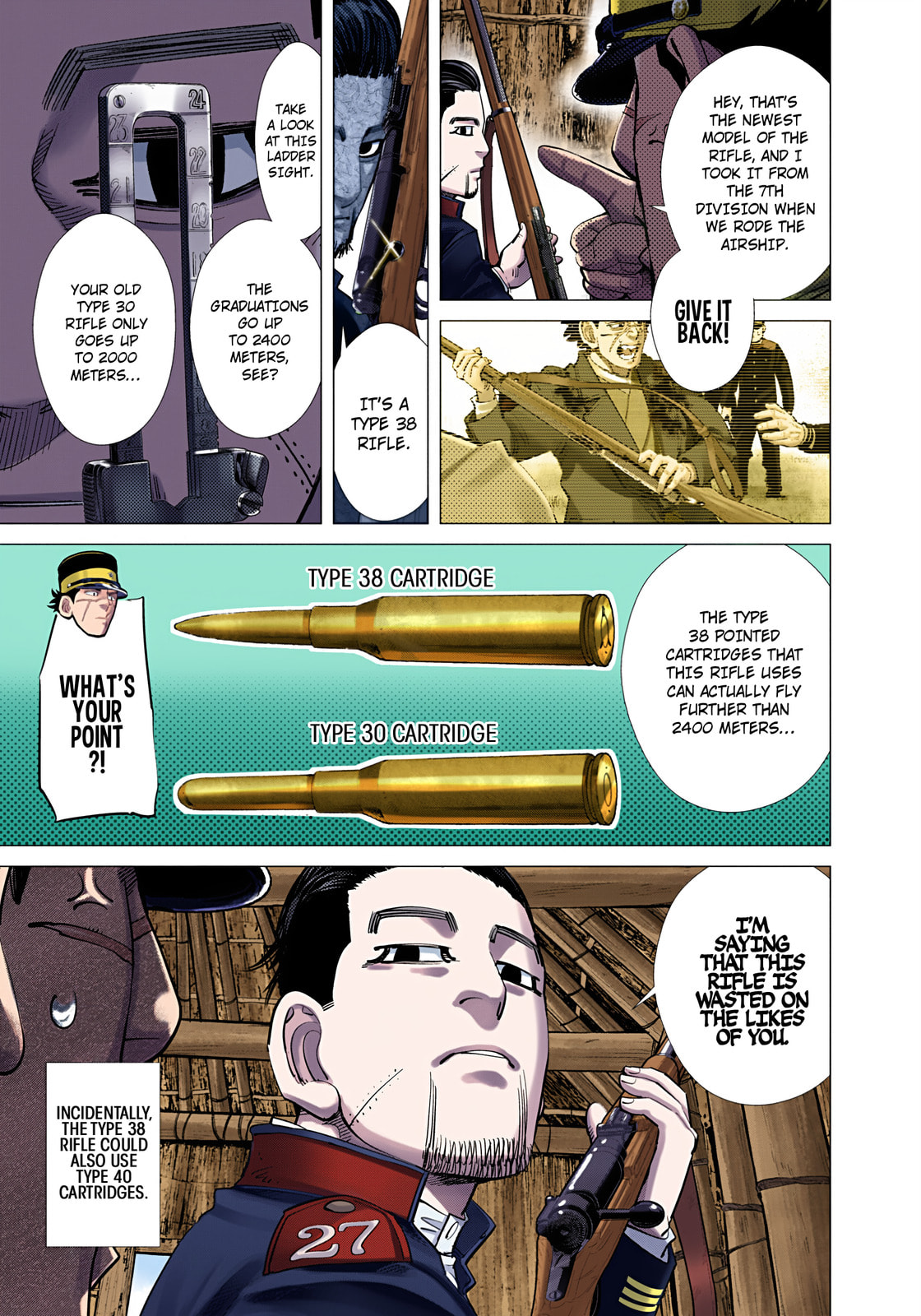 Golden Kamuy (Colored) Chapter 114 page 3 - 