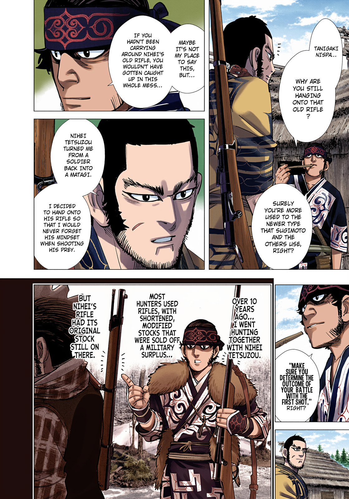 Golden Kamuy (Colored) Chapter 114 page 4 - 