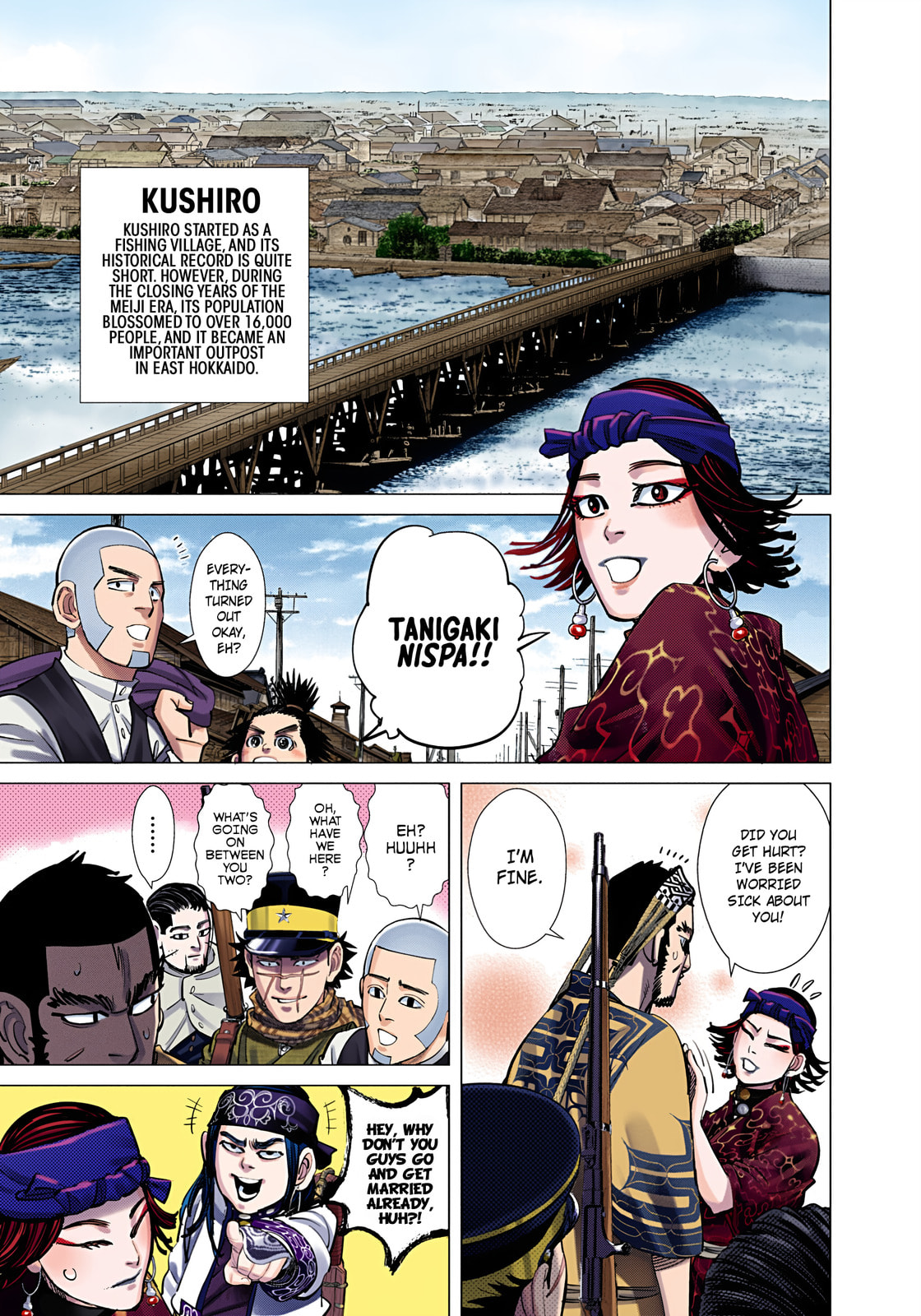 Golden Kamuy (Colored) Chapter 114 page 7 - 