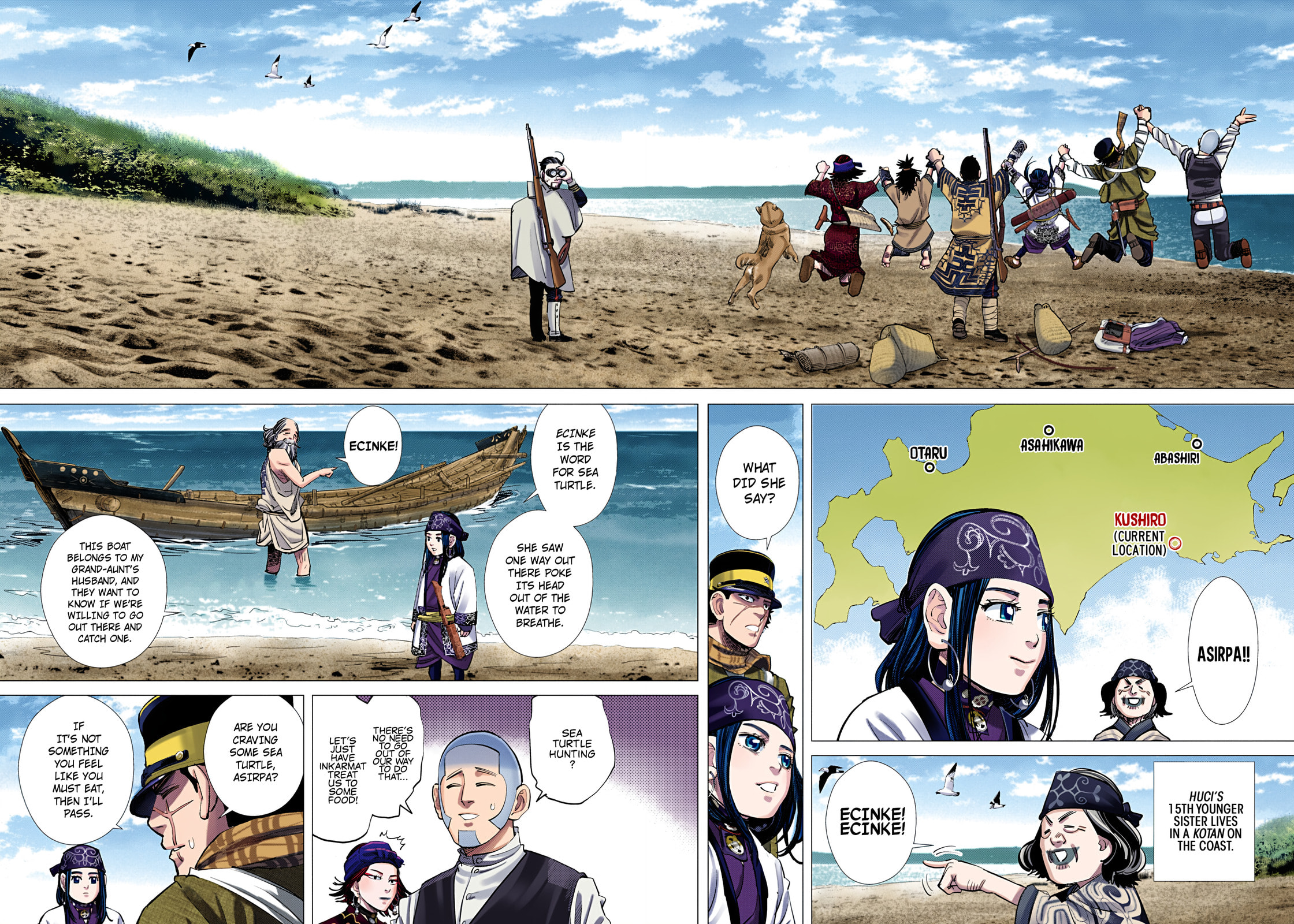 Golden Kamuy (Colored) Chapter 114 page 8 - 
