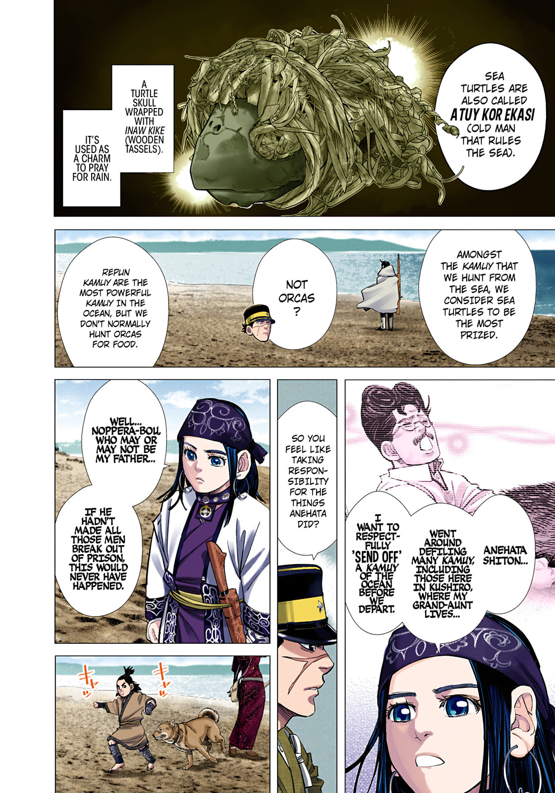 Golden Kamuy (Colored) Chapter 114 page 9 - 