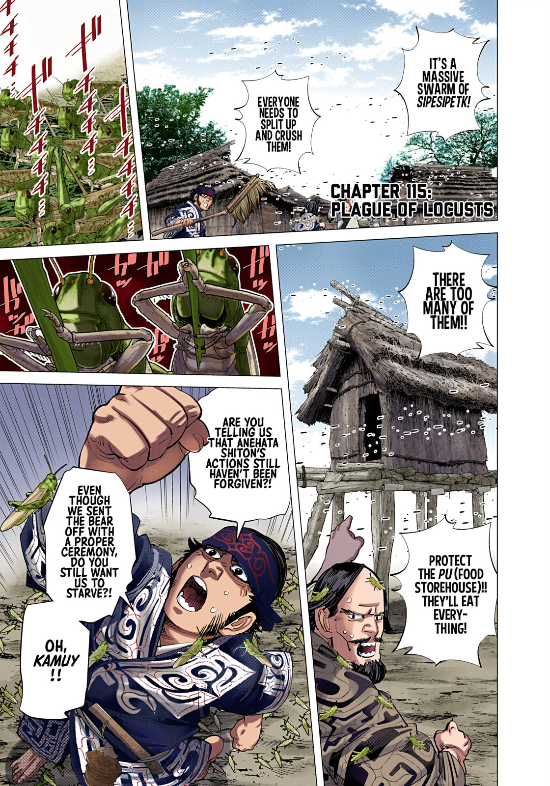 Golden Kamuy (Colored) Chapter 115 page 1 - 