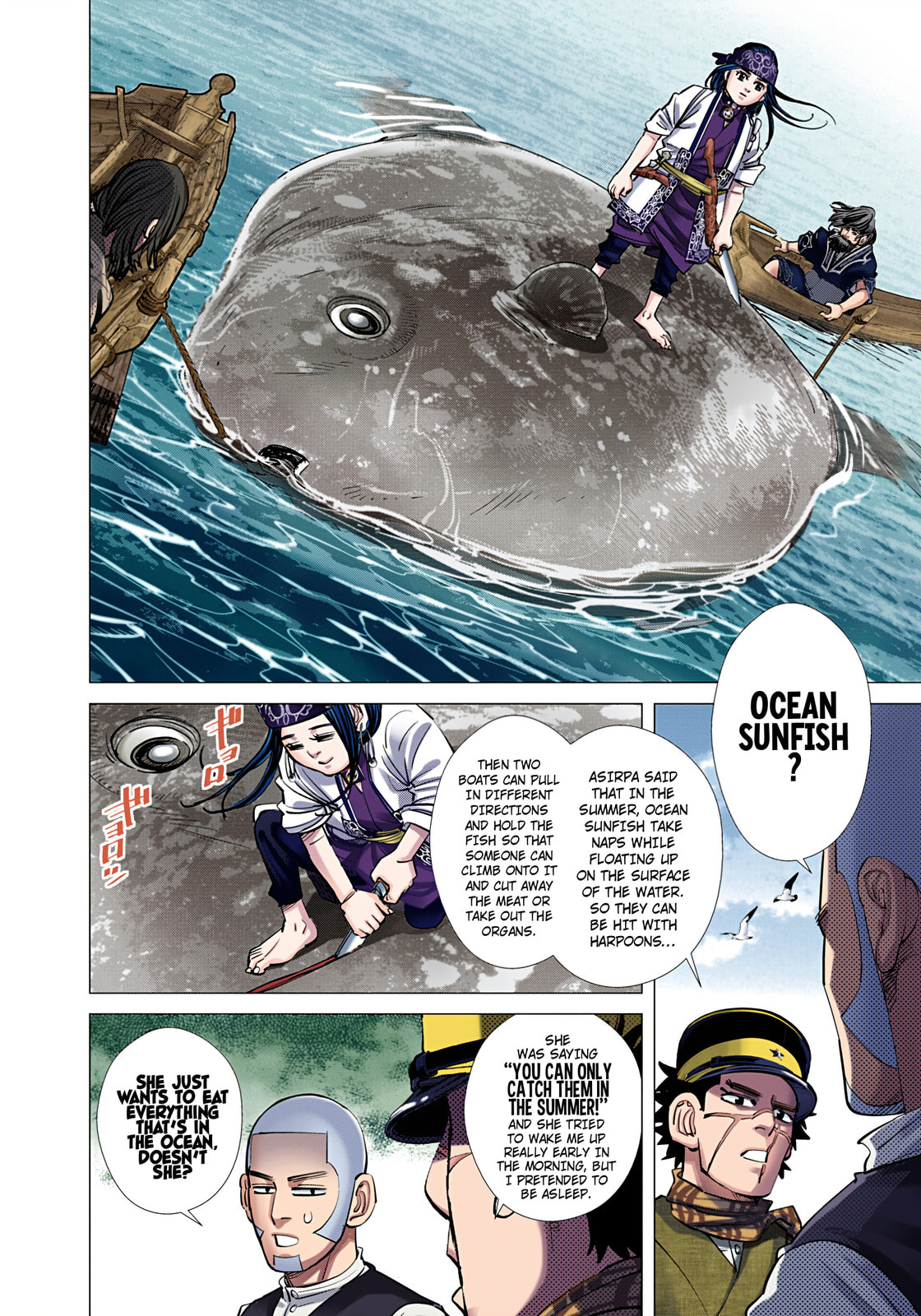 Golden Kamuy (Colored) Chapter 115 page 4 - 