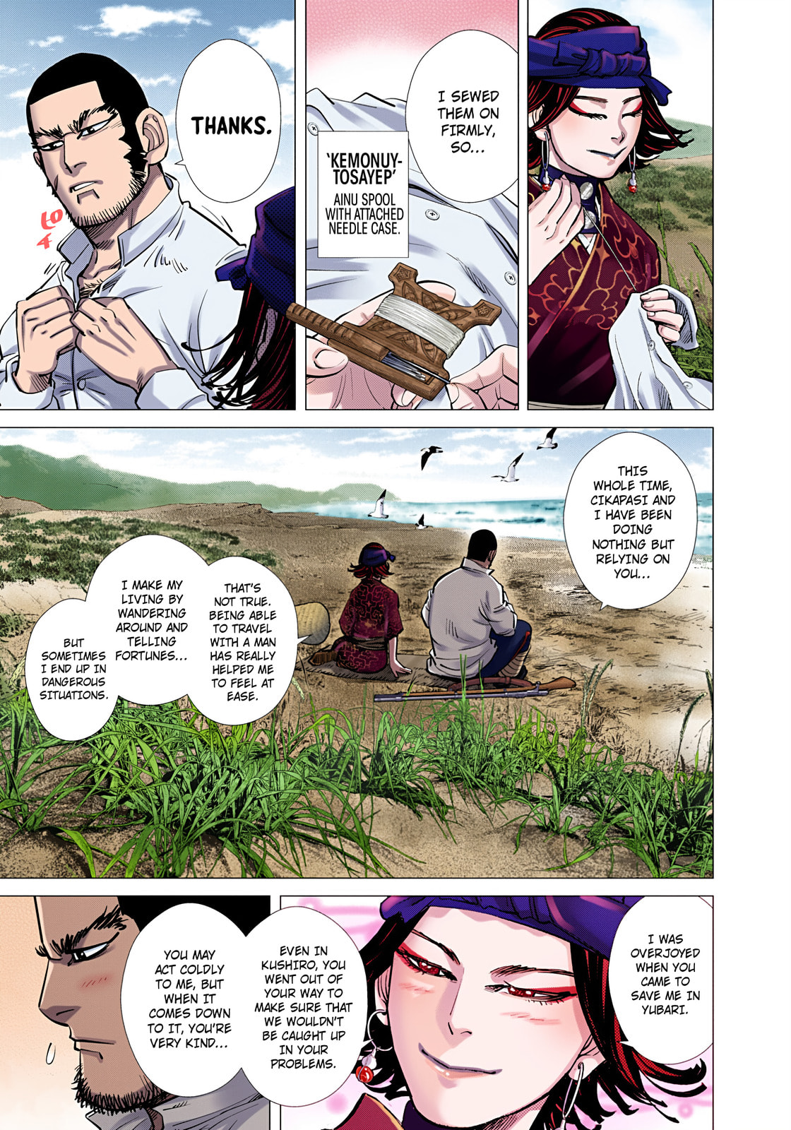 Golden Kamuy (Colored) Chapter 115 page 5 - 