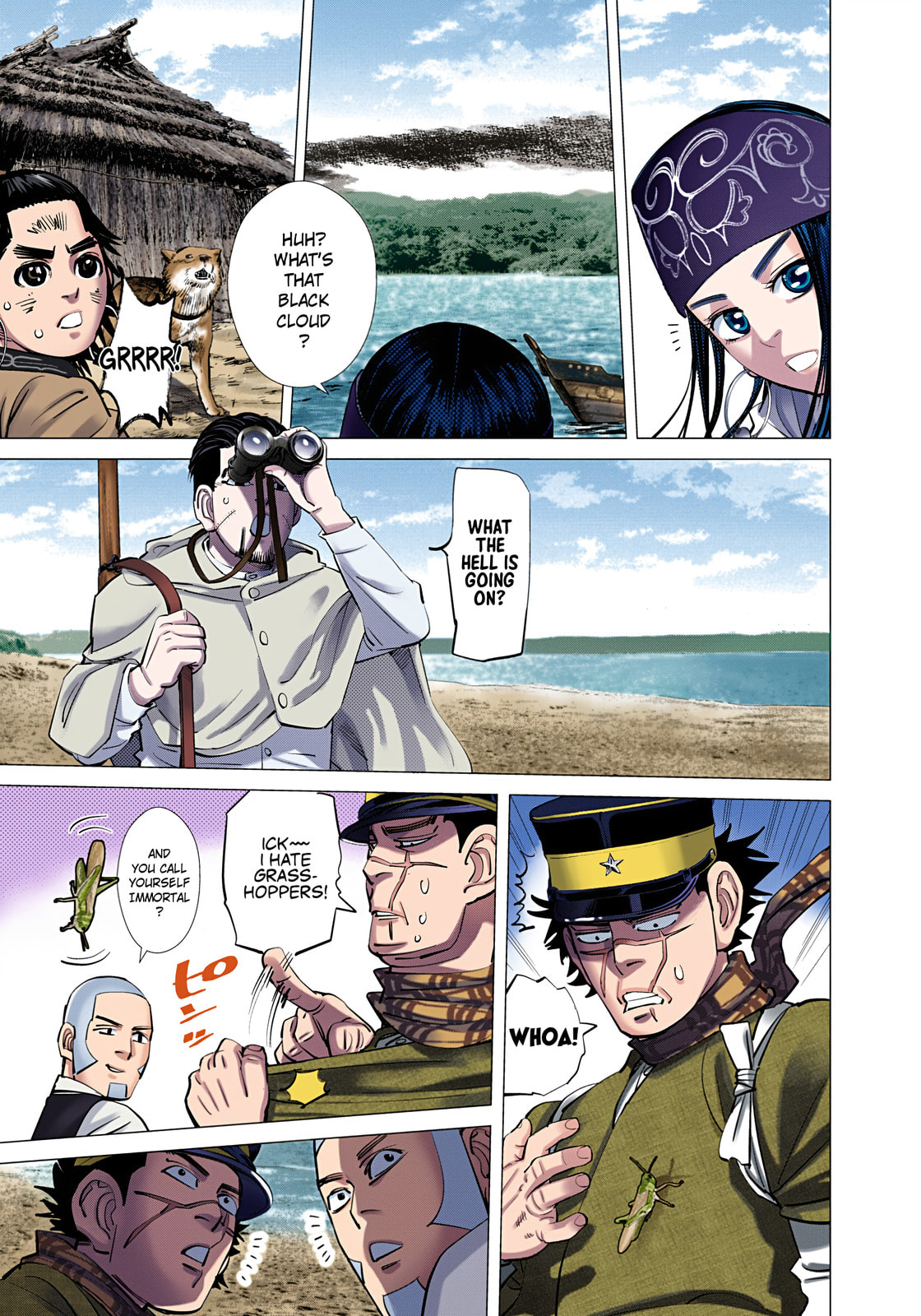 Golden Kamuy (Colored) Chapter 115 page 7 - 