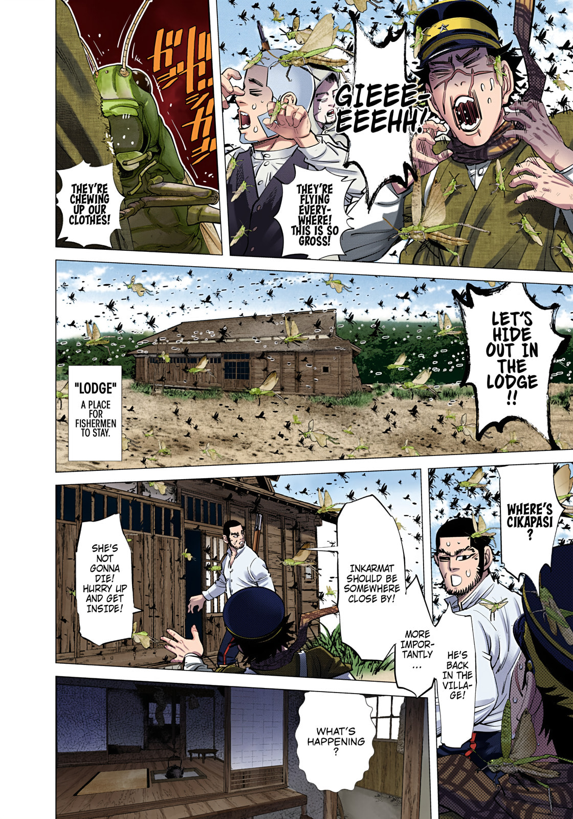 Golden Kamuy (Colored) Chapter 115 page 9 - 