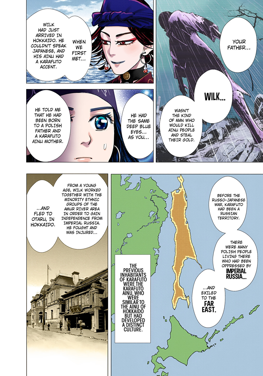 Golden Kamuy (Colored) Chapter 116 page 2 - 