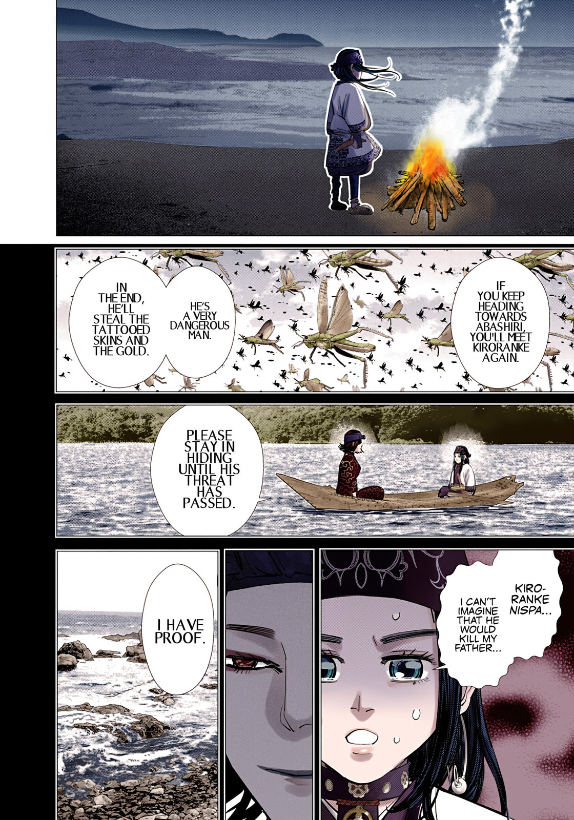 Golden Kamuy (Colored) Chapter 116 page 12 - 