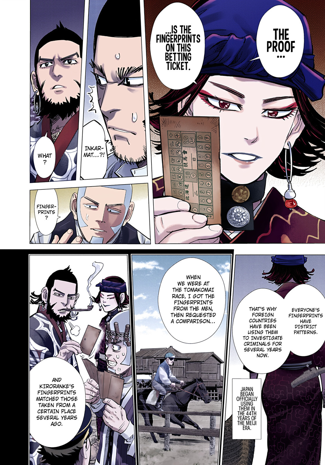 Golden Kamuy (Colored) Chapter 116 page 16 - 