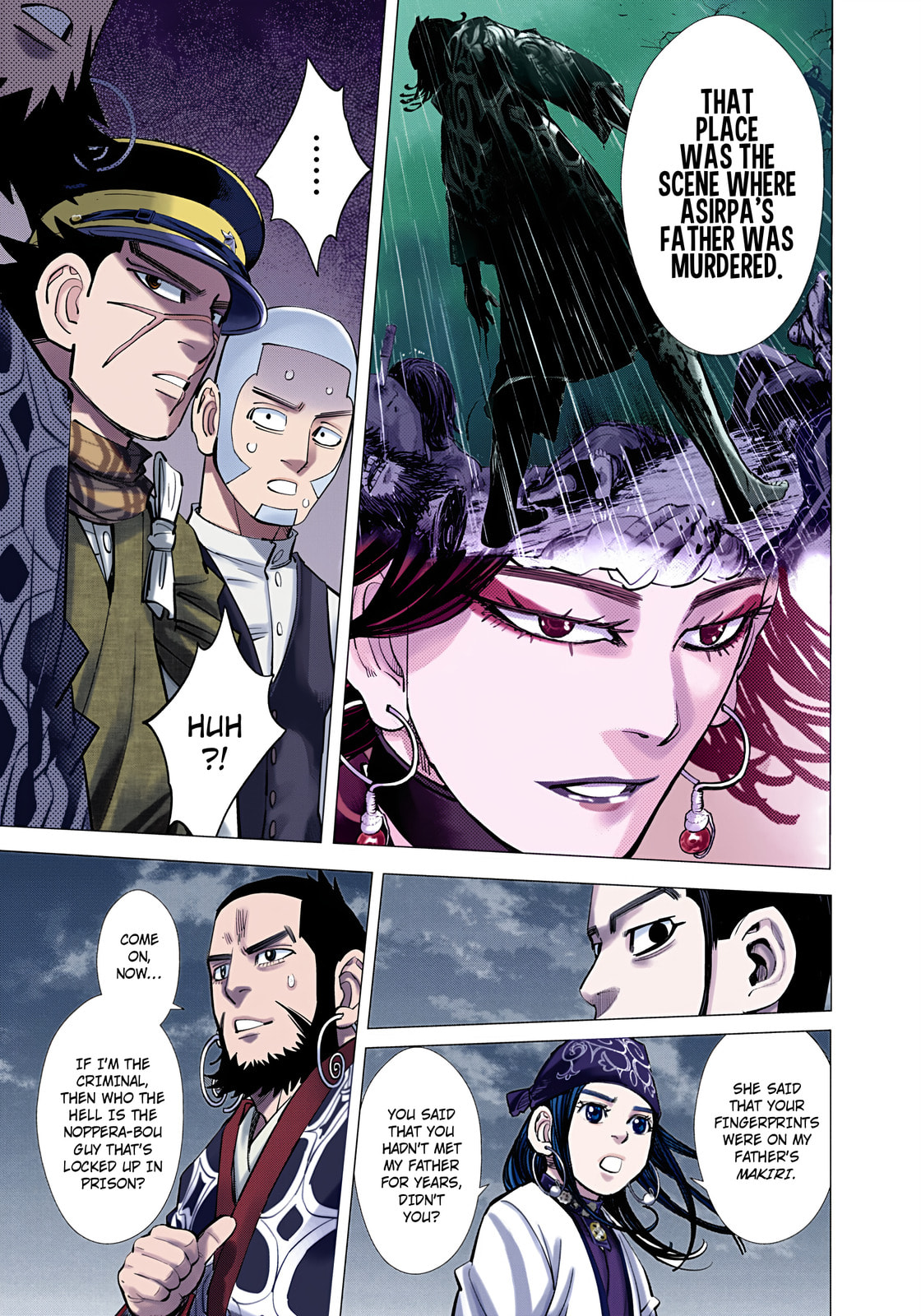Golden Kamuy (Colored) Chapter 116 page 17 - 