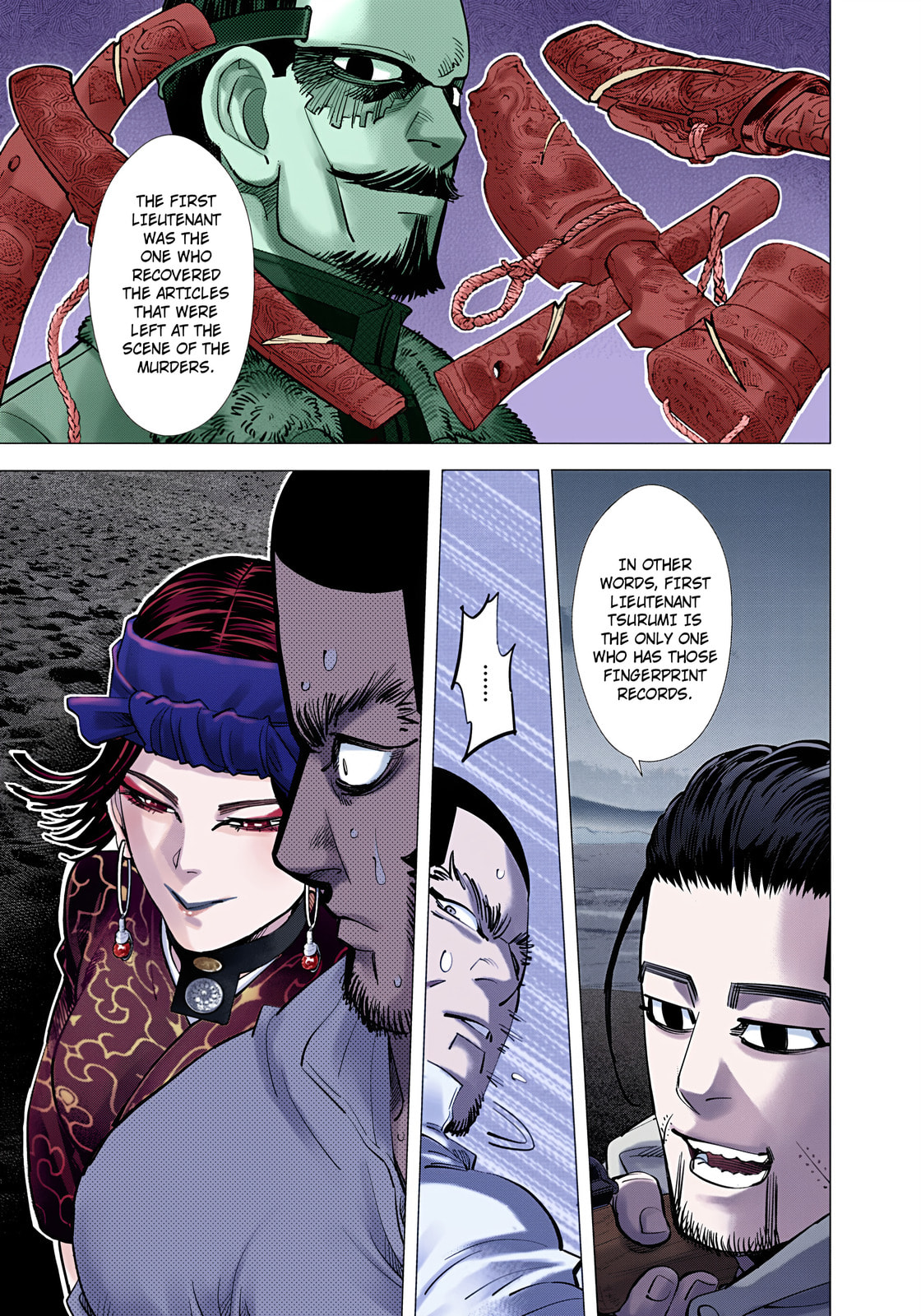 Golden Kamuy (Colored) Chapter 116 page 19 - 