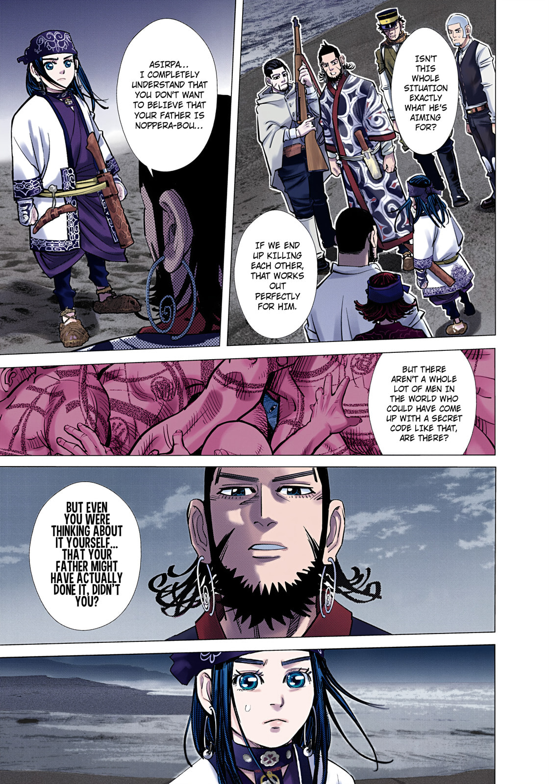 Golden Kamuy (Colored) Chapter 116 page 21 - 