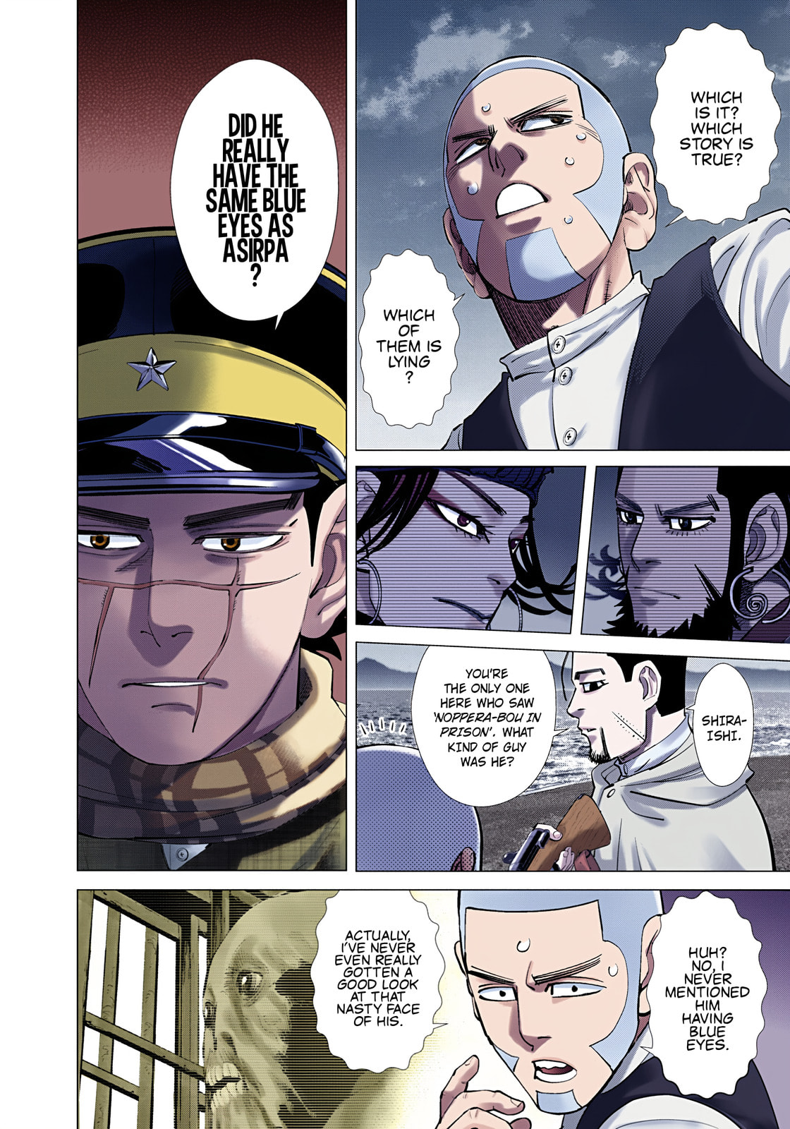 Golden Kamuy (Colored) Chapter 116 page 22 - 