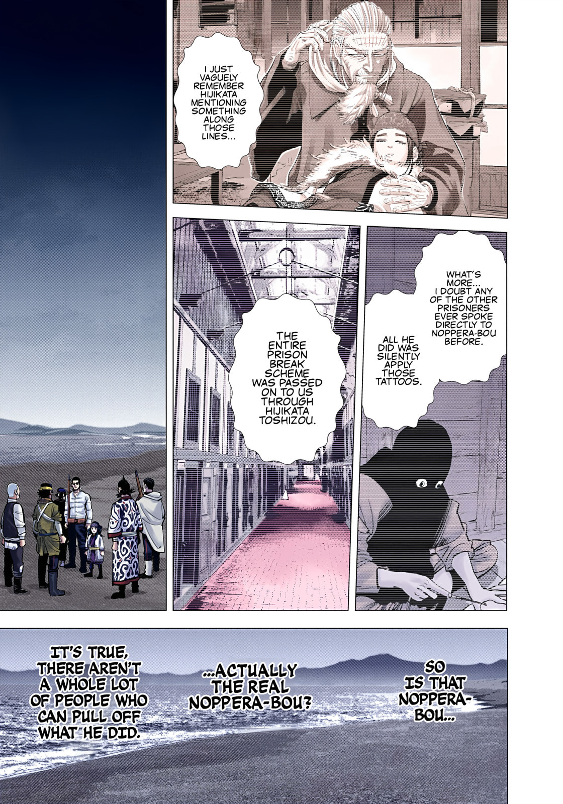 Golden Kamuy (Colored) Chapter 116 page 23 - 