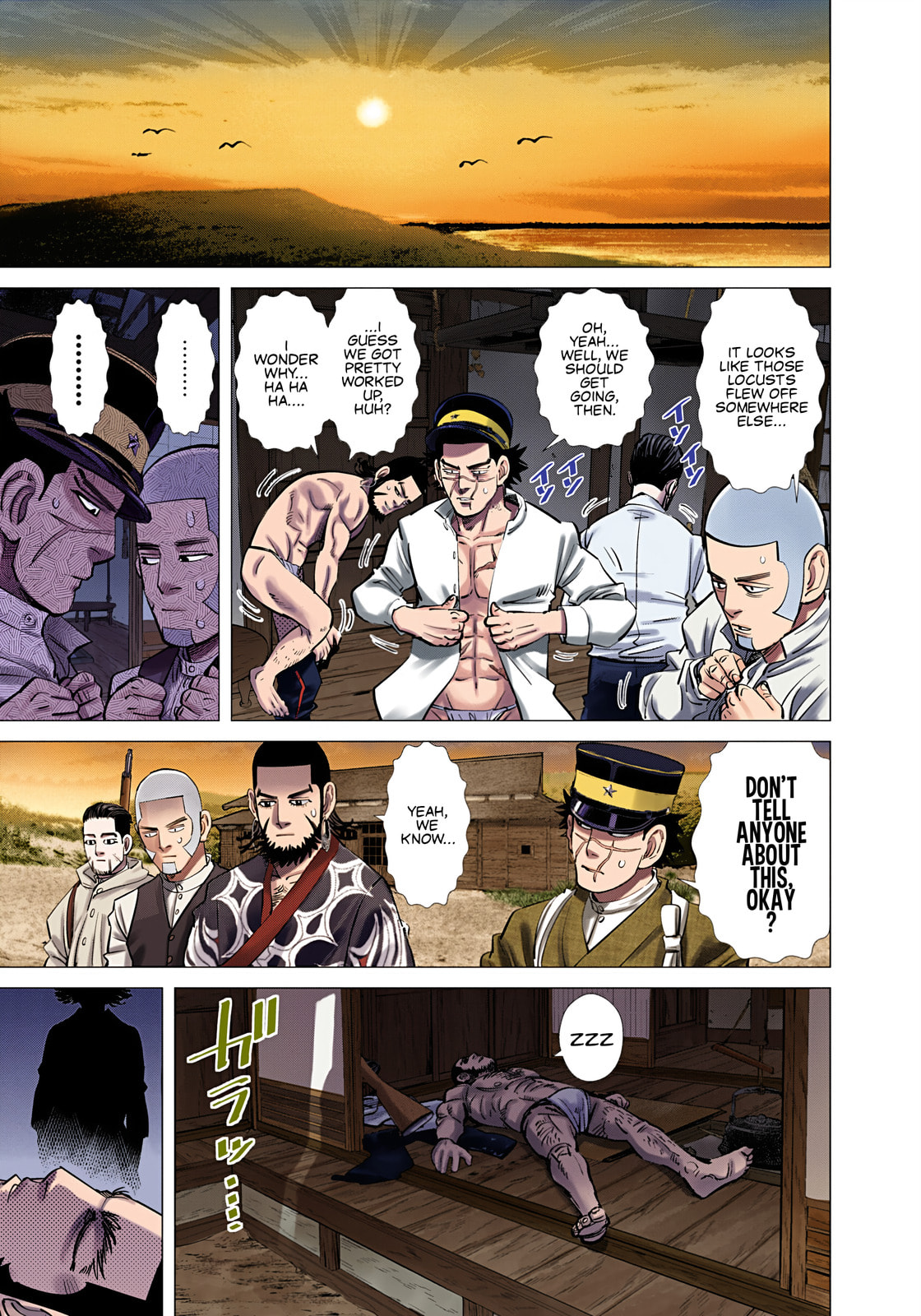 Golden Kamuy (Colored) Chapter 116 page 9 - 
