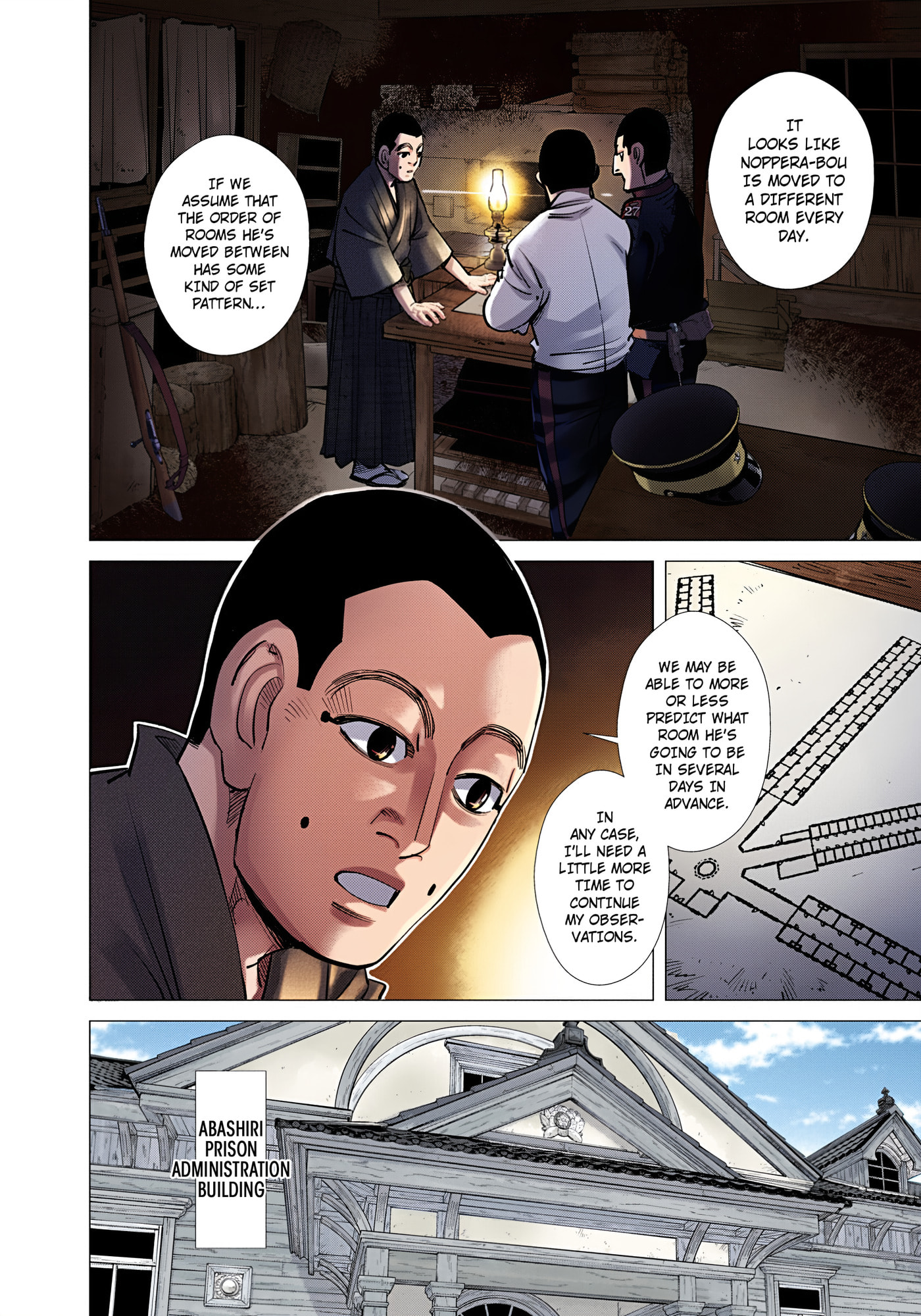 Golden Kamuy (Colored) Chapter 117 page 15 - 