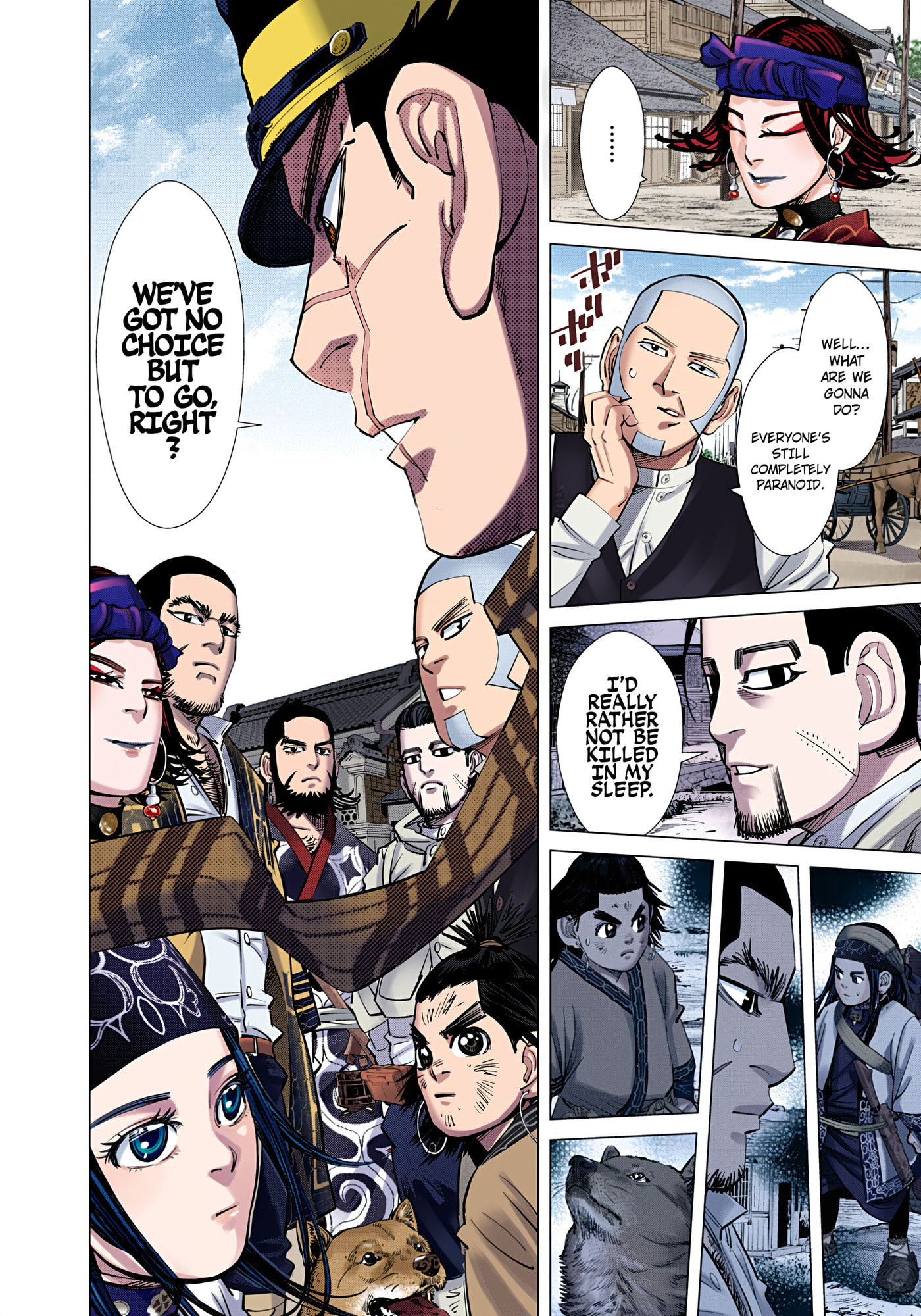 Golden Kamuy (Colored) Chapter 117 page 4 - 