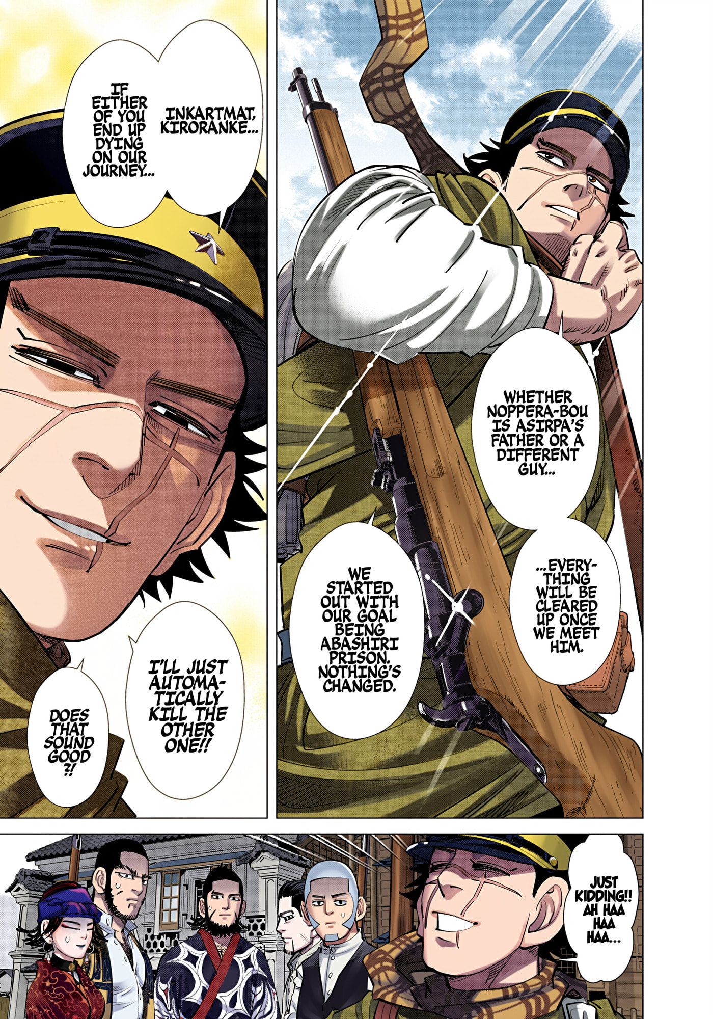 Golden Kamuy (Colored) Chapter 117 page 5 - 