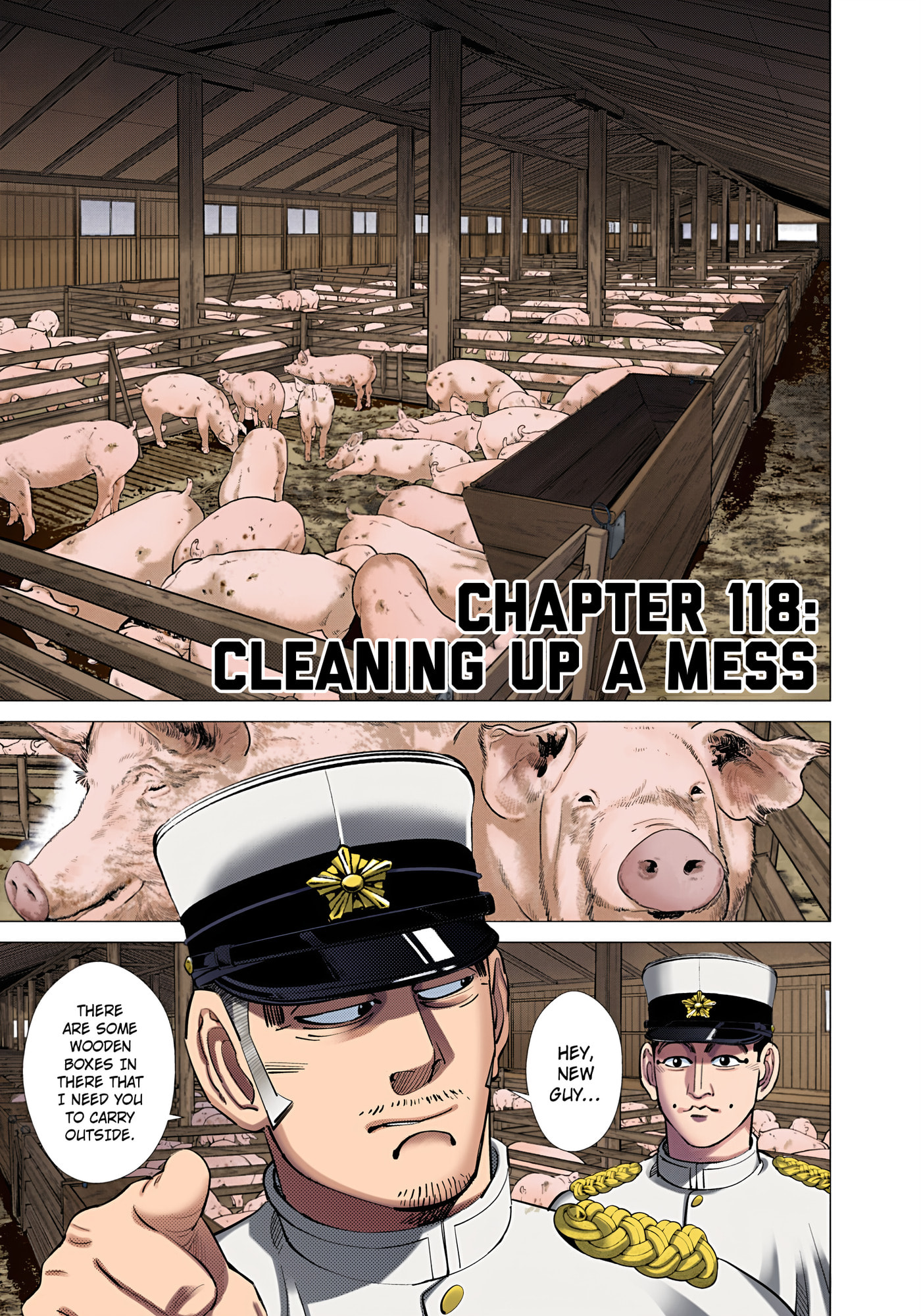 Golden Kamuy (Colored) Chapter 118 page 1 - 
