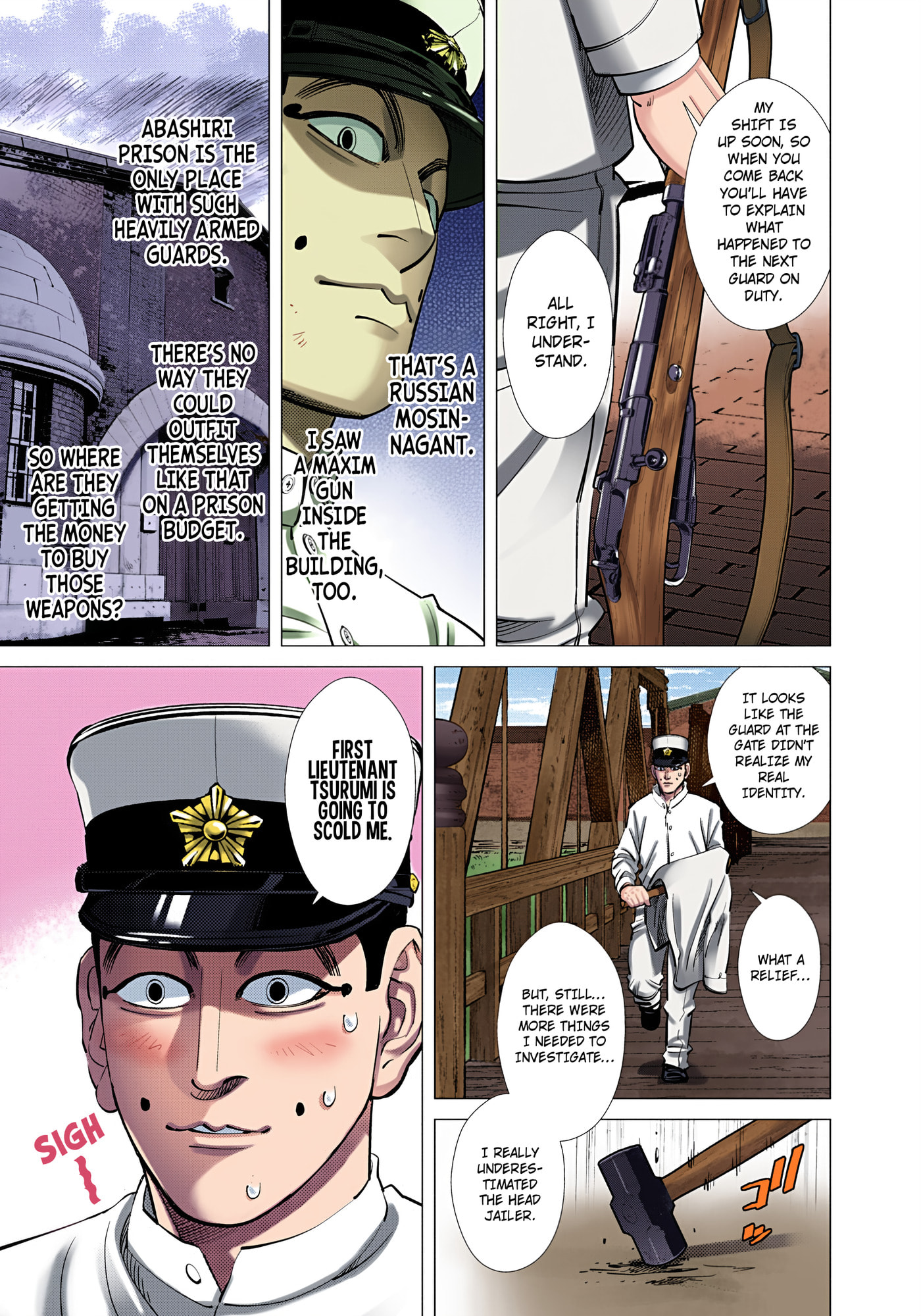 Golden Kamuy (Colored) Chapter 118 page 7 - 