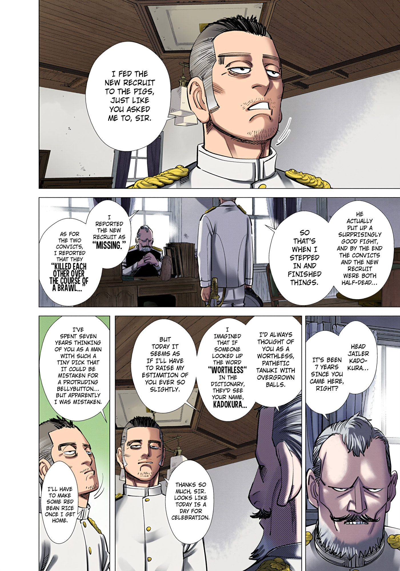 Golden Kamuy (Colored) Chapter 118 page 8 - 