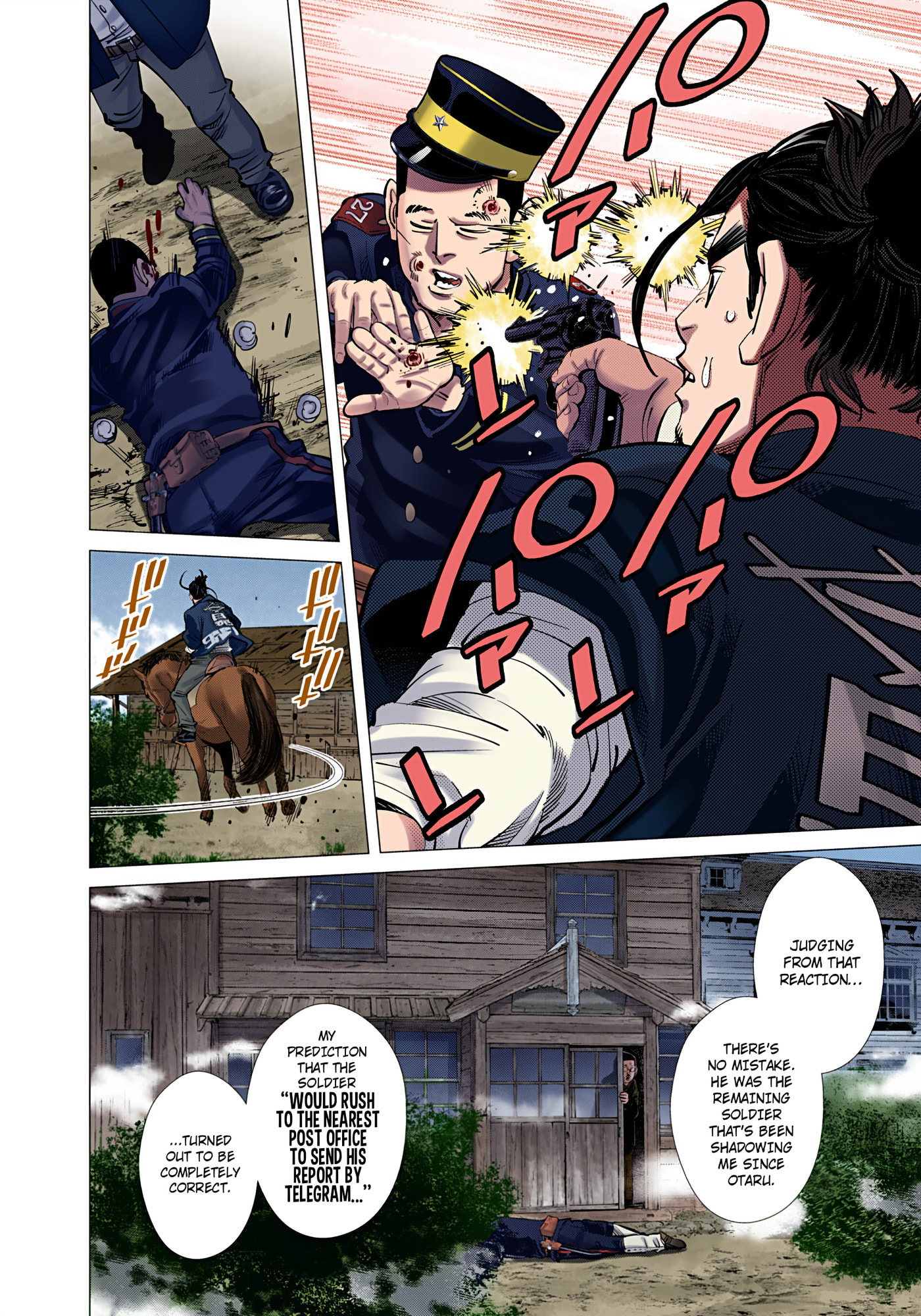 Golden Kamuy (Colored) Chapter 118 page 10 - 